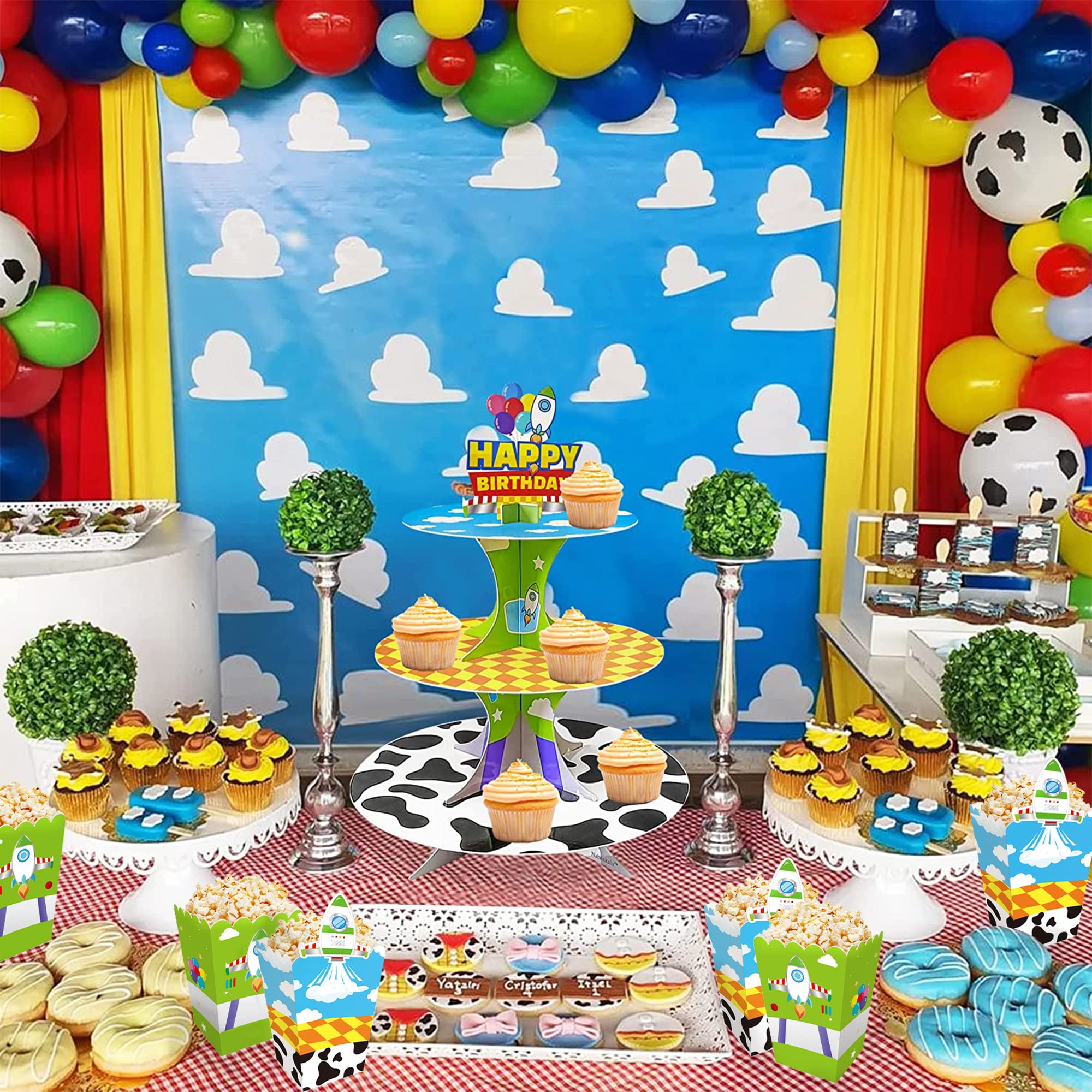 Boy Story Cartoon Character Baby Shower Themes Shower Theme Baby