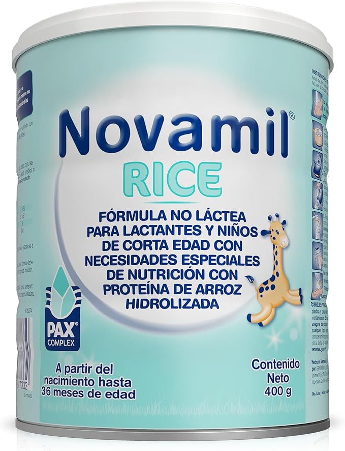 Novamil Rice Leche de Arroz – Fórmula No Láctea con Proteína de Arroz ...