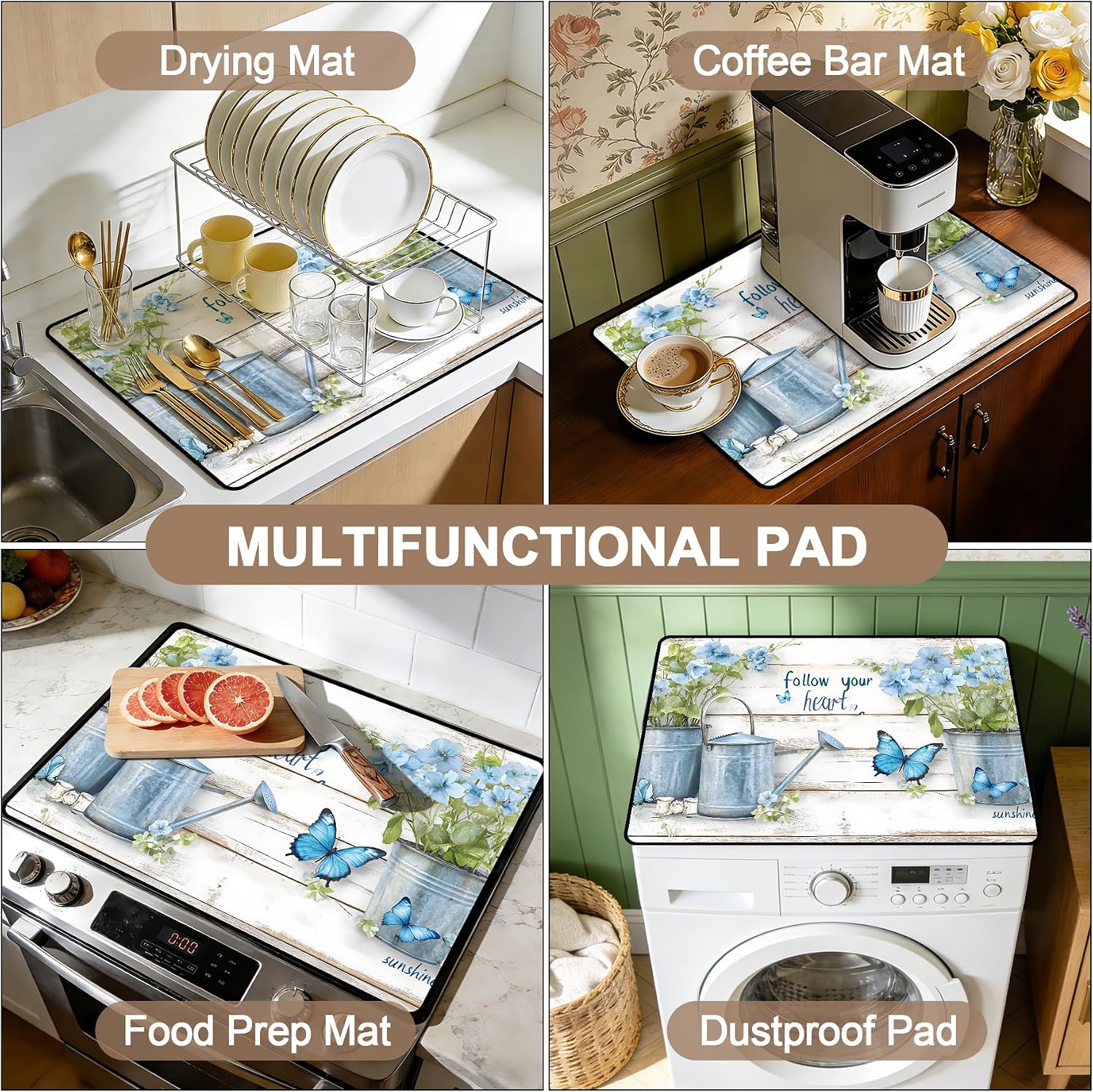 Stove Top Covers for Electric Stove: Heat Resistant Protector Glass Stove Top Expands Counter Space, Stylish Kitchen Decor (G253991)