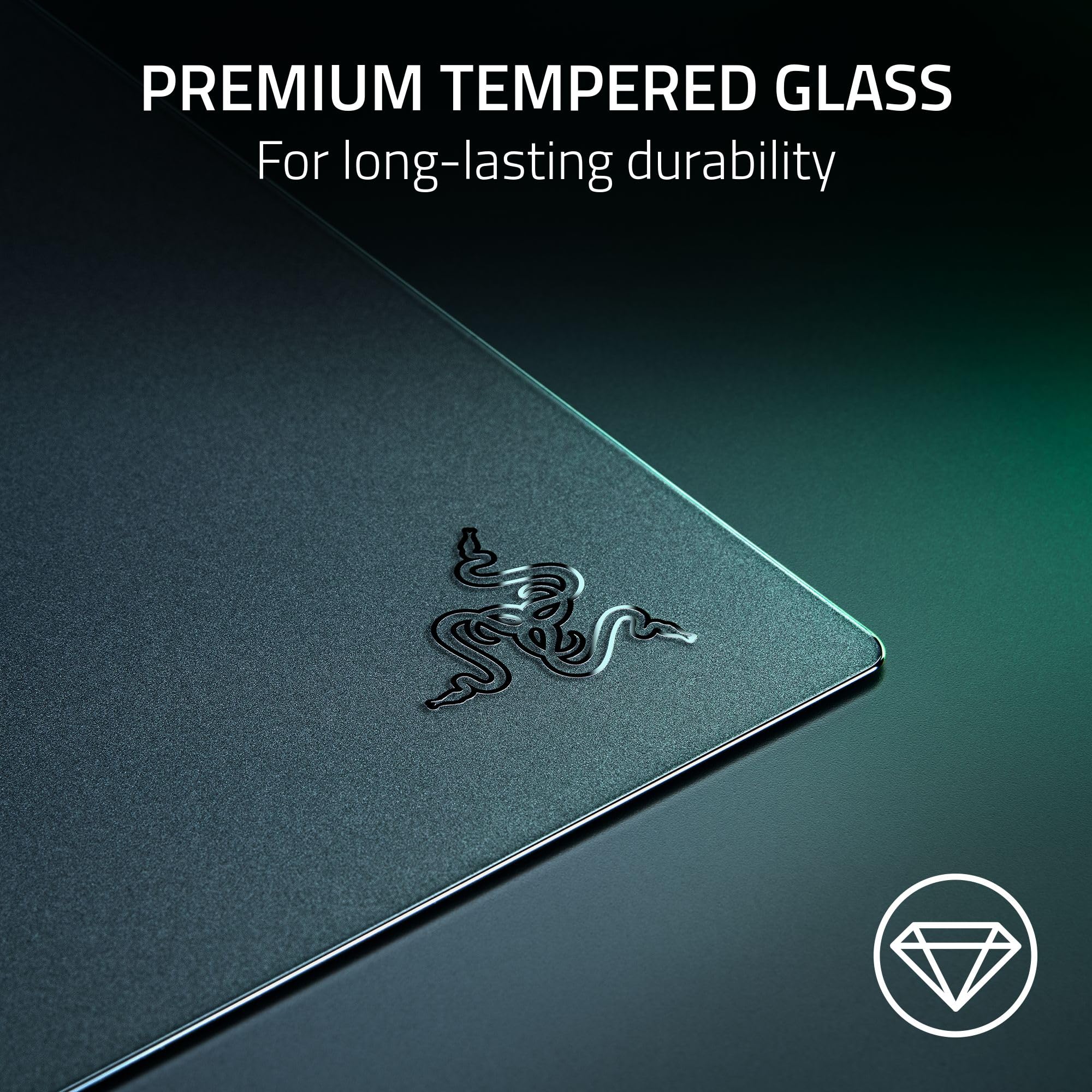 Amazon.com: Razer Atlas Pro Tempered Glass Gaming Mouse Mat