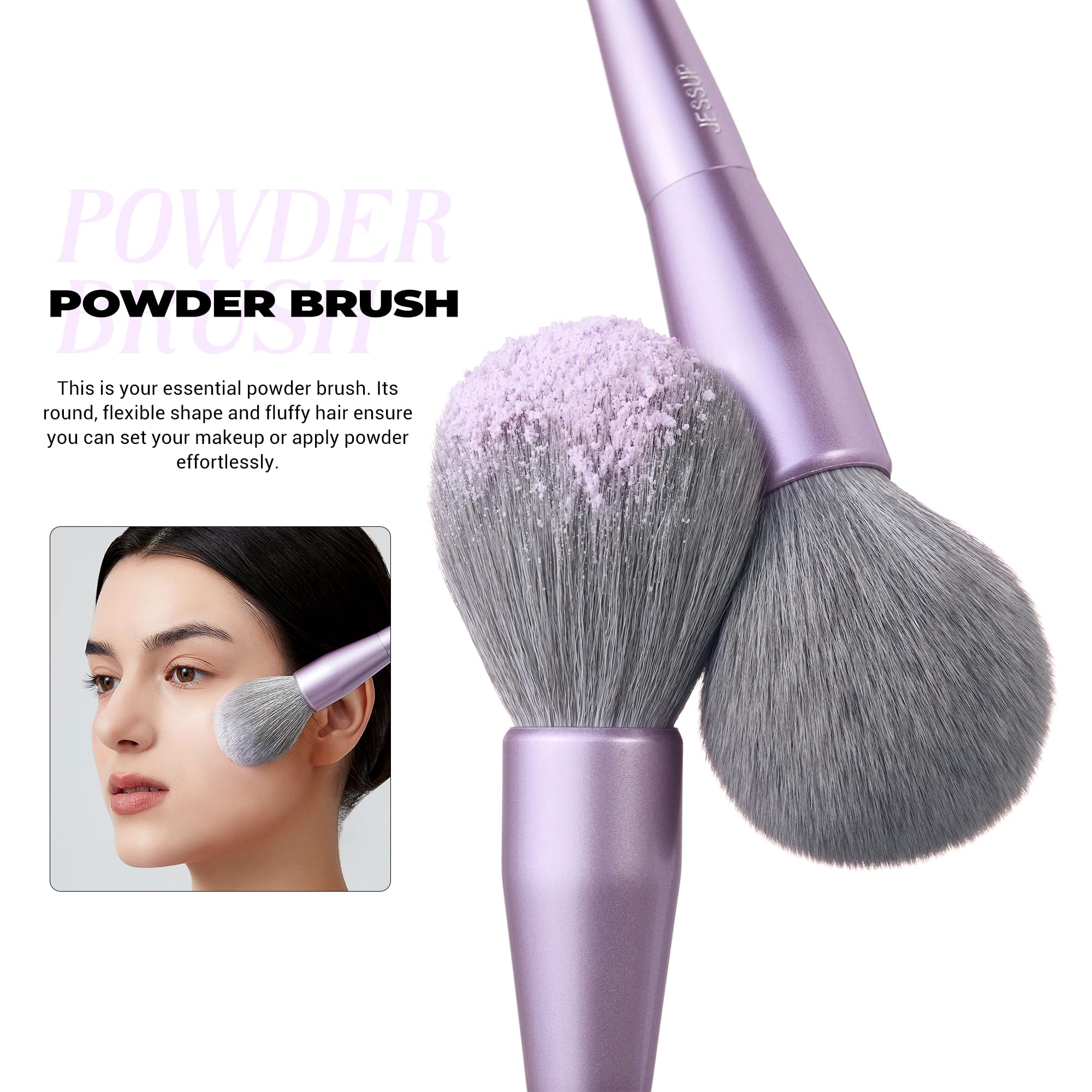 Pennelli da Trucco Jessup T511+T514