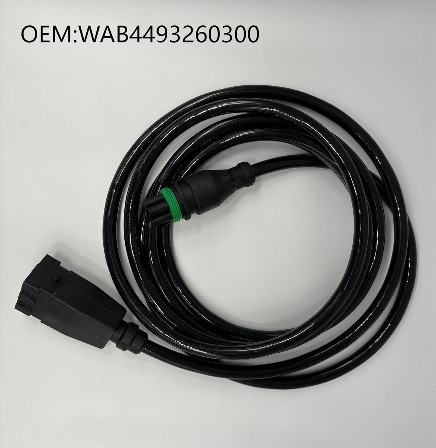 TDAS4493260300 Truck Sensor ABS ECU Power Cable Kit 118’’ Length Compatible with Wabco Volvo Great Done Freightliner Replaces 40502937 WAB4493260300 10008475
