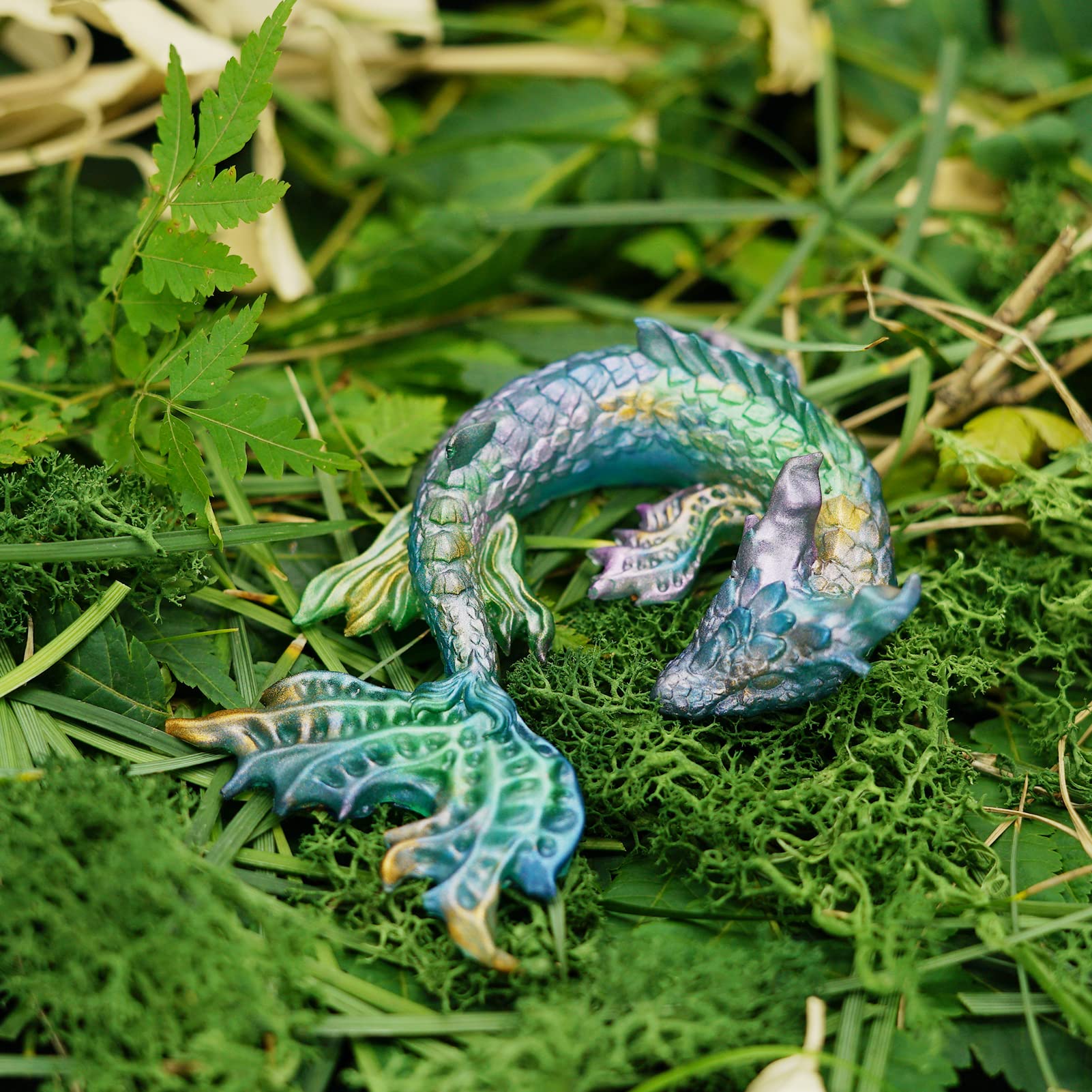 Amazon.co.jp: KAKIWYHHH ウォータードラゴン 水竜 龍 UVレジン