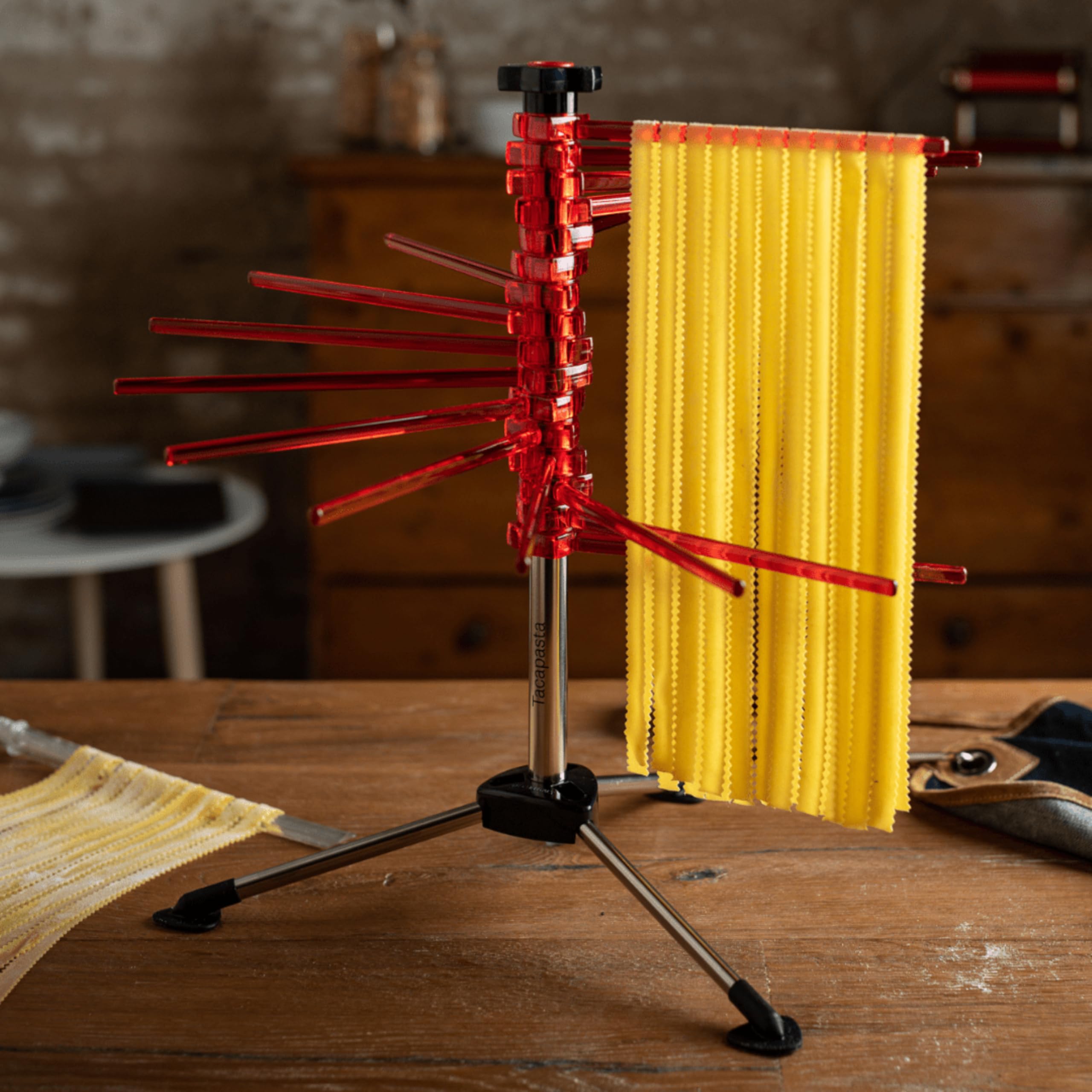 Marcato Atlas Pasta Pasta-Trockengestell - rot
