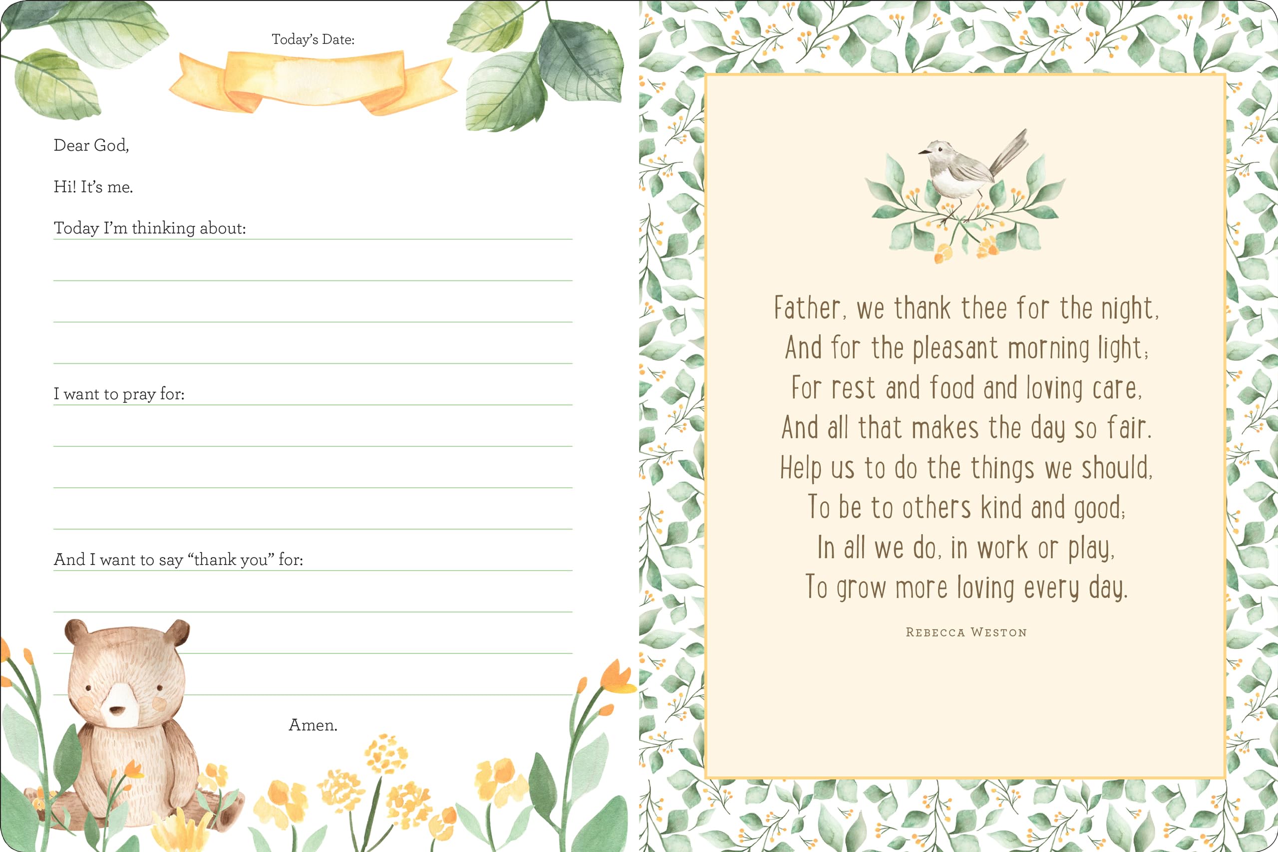 My First Prayer Journal: Thank You for This Day! - Image 4