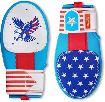 Baseball/Softball Sliding Mitt - Adjustable Wrist & Hand Protection - Youth & Adult Sizes - Double-Sided Printing