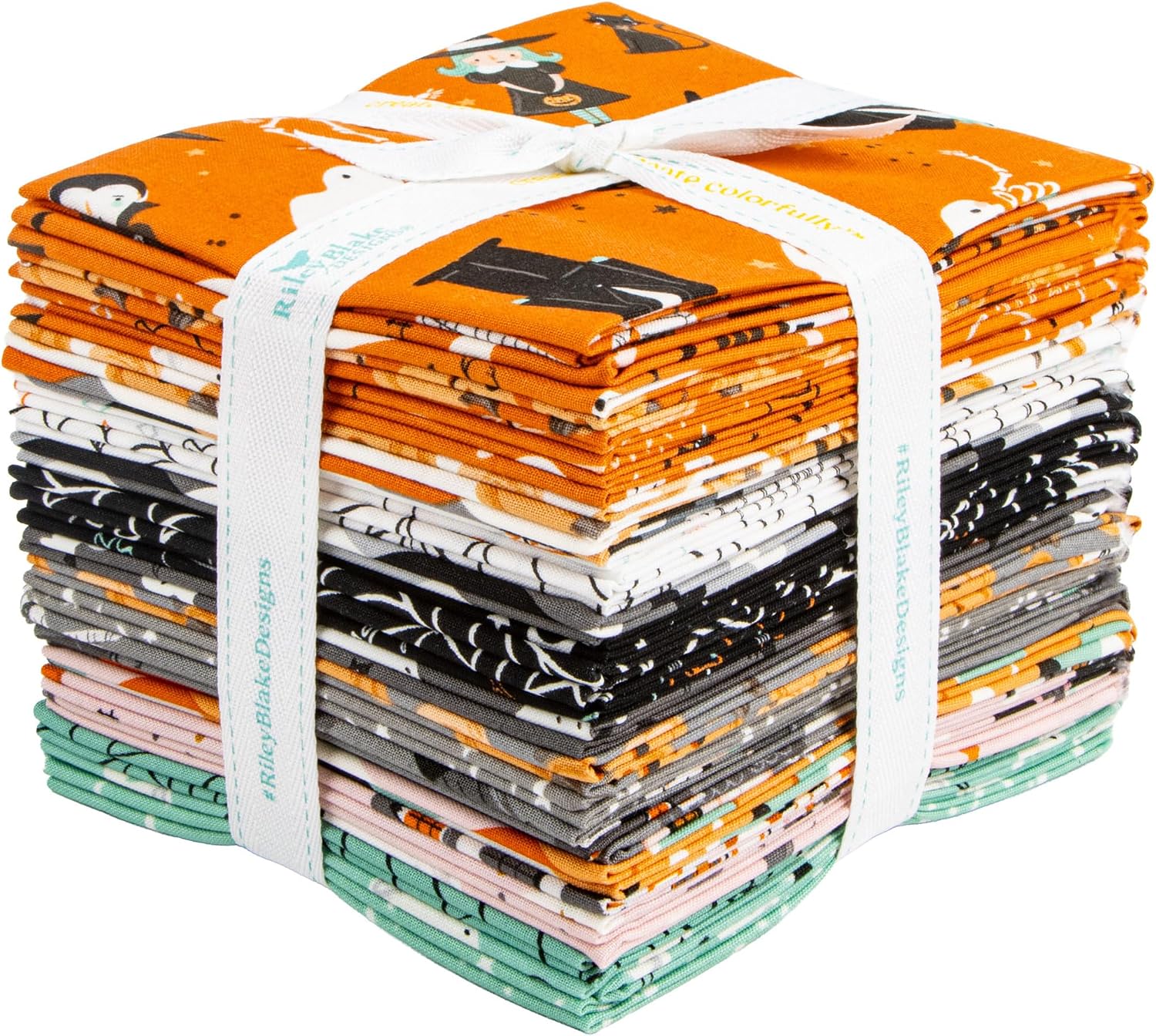My Mind's Eye Frank and Friends 24 Fat Quarters Riley Blake Designs FQ-17470-24