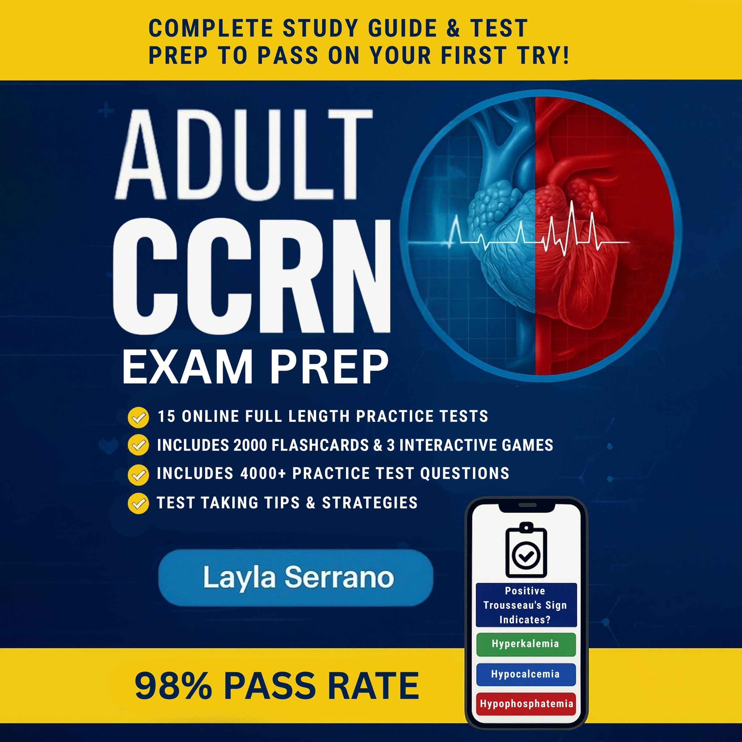 Cover art for Adult CCRN Exam Prep