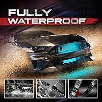 Vista 3 de Kit de iluminación OPT7, modelo Aura, para rejilla de auto