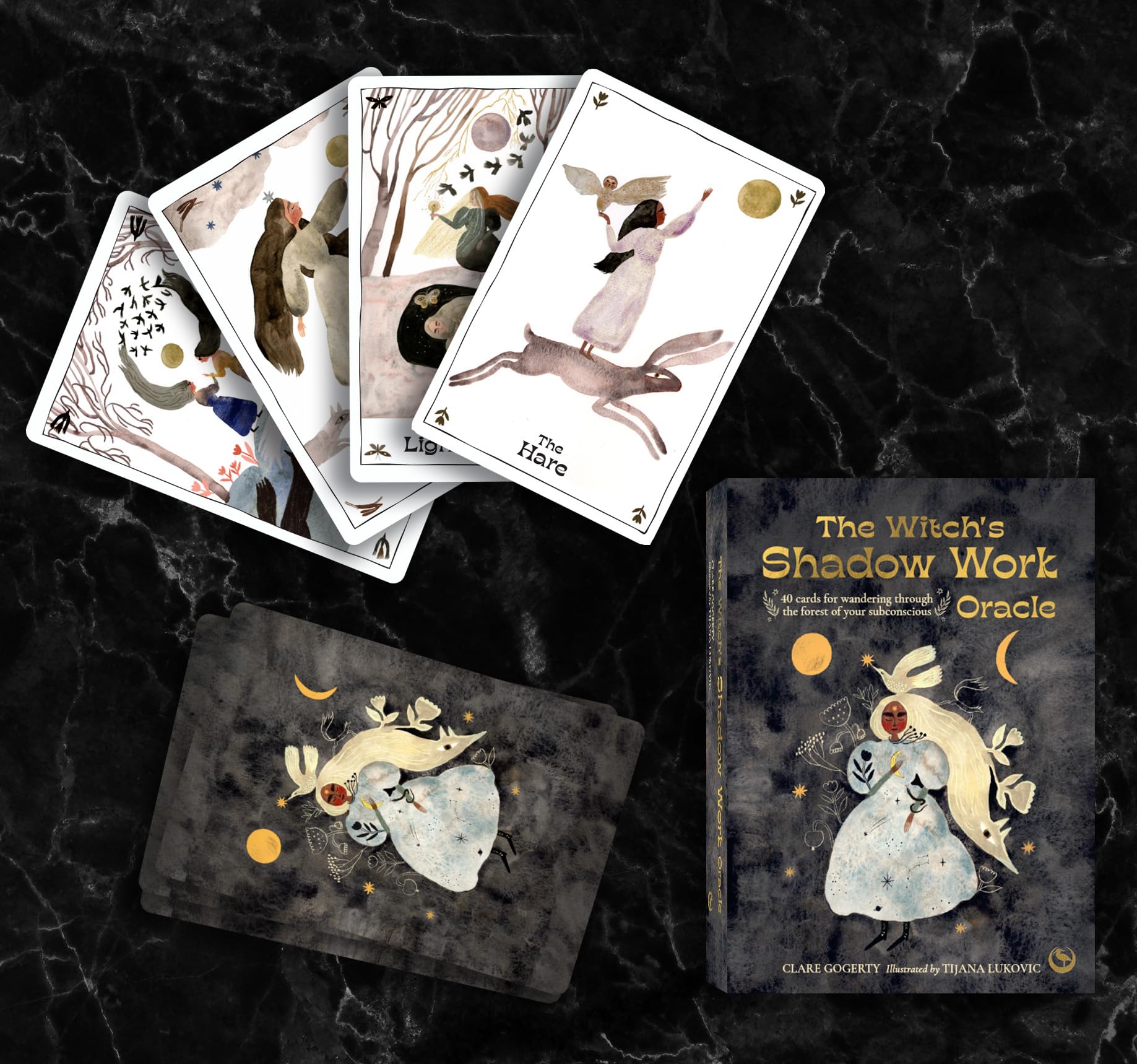 The Witch's Shadow Work Oracle: 40 cards for wandering through the forest of your subconscious