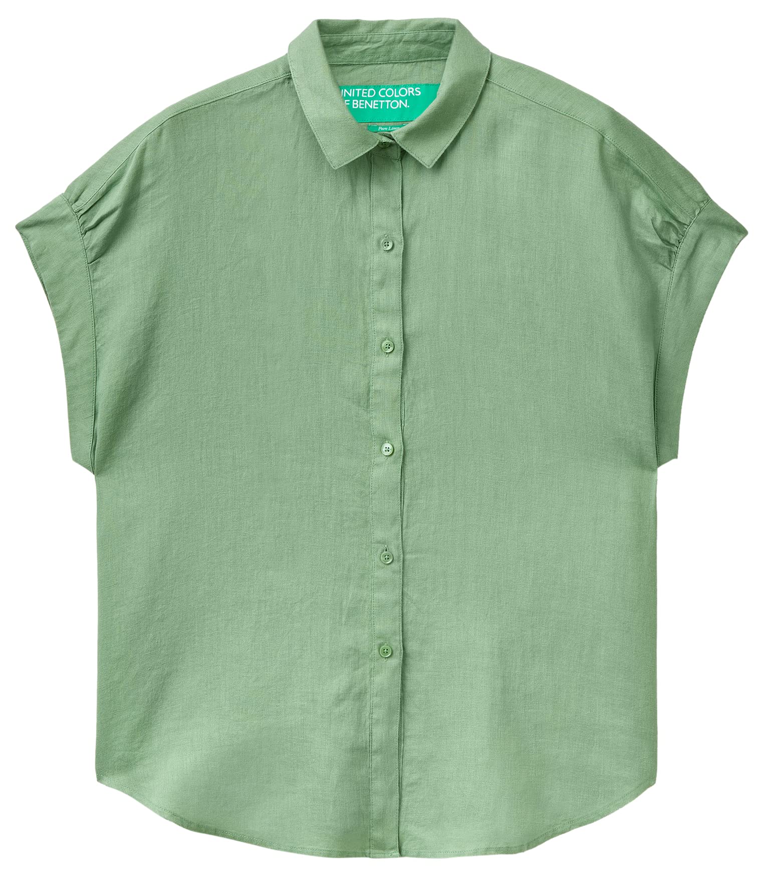 United Colors of Benetton Women's Shirt 5bmldq03d Shirt (pack of 1)