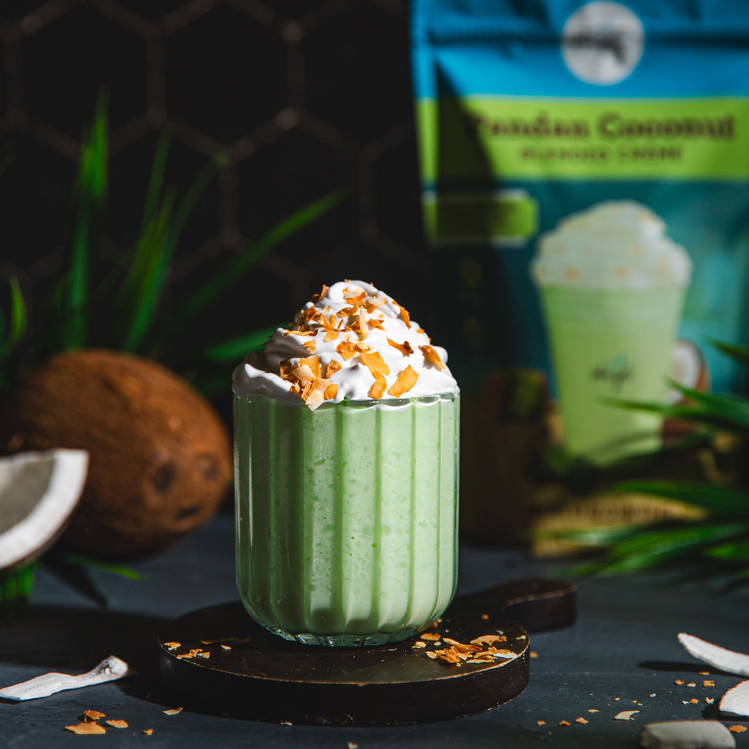 Amazon.com : Pandan Coconut Blended Crème Mix by Angel Specialty