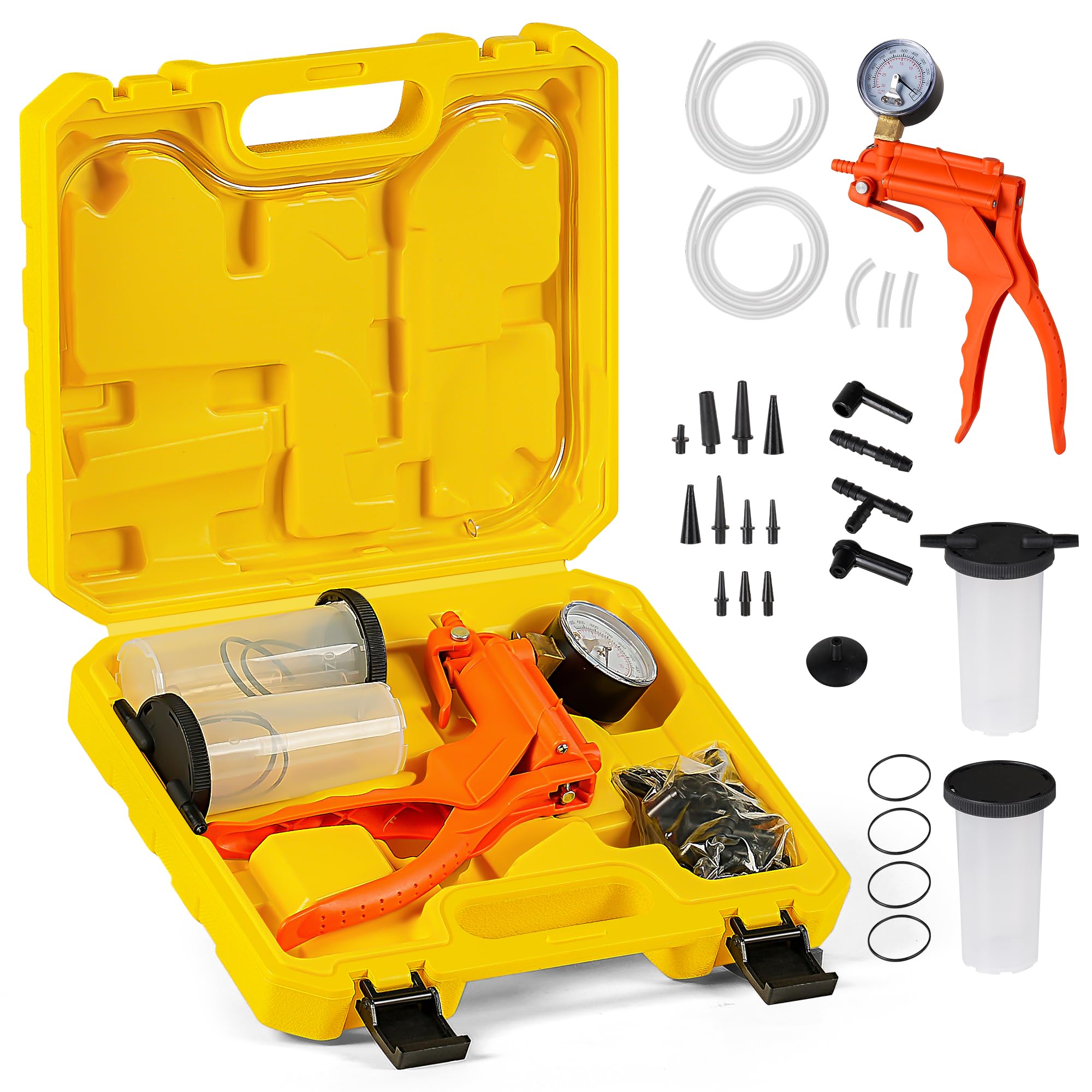 Kit de purgador de frenos de bomba de vacío de mano