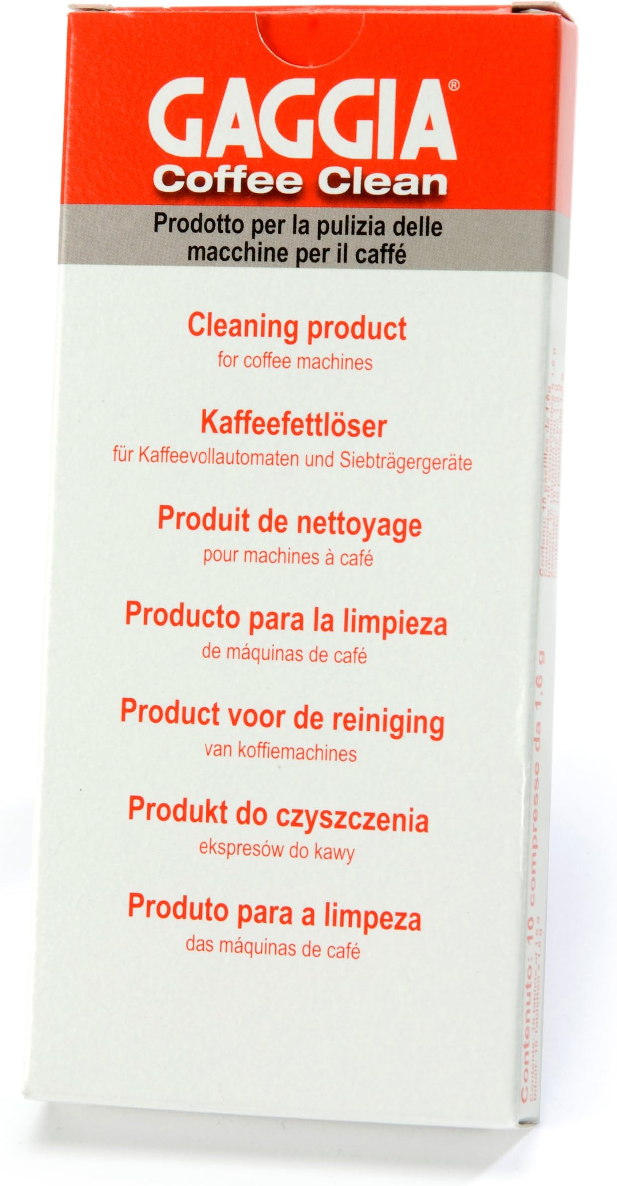 Gaggia Coffee Clean Tablets with Taste Enhancement