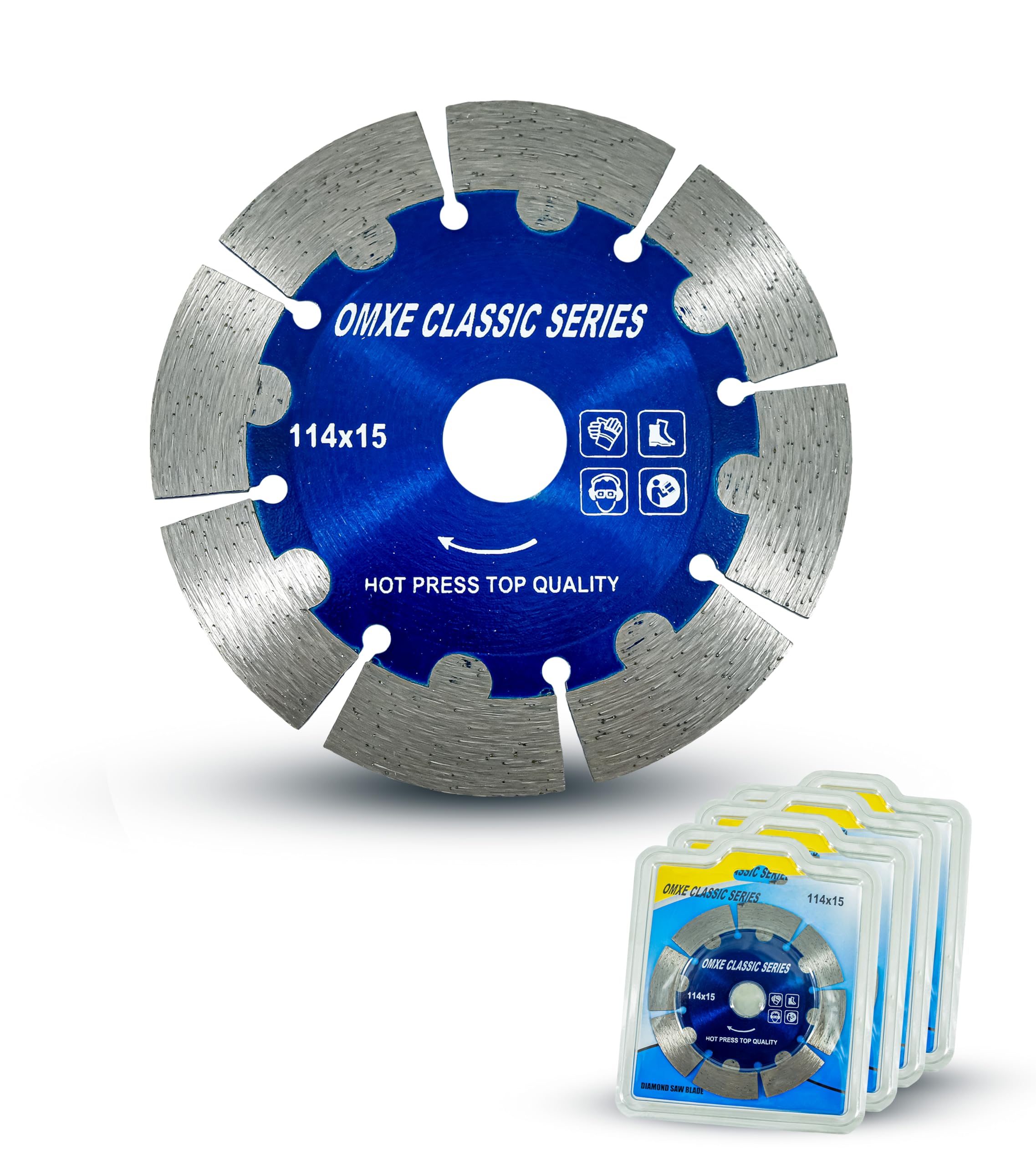 OMXE CLASSIC SERIES 4 inch (114mm) Diamond Saw Blade | Pack of 4pcs | Ideal for cutting Ceramic tiles, Porcelain, Marble, Granite, and other stone materials. (B0CZT8DSLN) Amazon Price History, Amazon Price Tracker