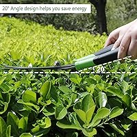 Vista 3 de GARDENWORK Hedge Shears Clippers for Trimmer,Garden Clippers Handheld,Boxwood,Shrubs, Bush Cutters Trimmer with Teflon Coating High Carbon Steel