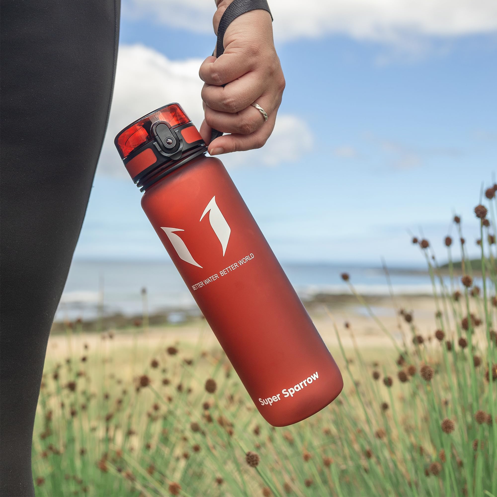 Super Sparrow Borraccia Sportiva & Bottiglia Bambini Senza Perdite - 350ml/500ml/750ml/1L/1.5L - Senza BPA