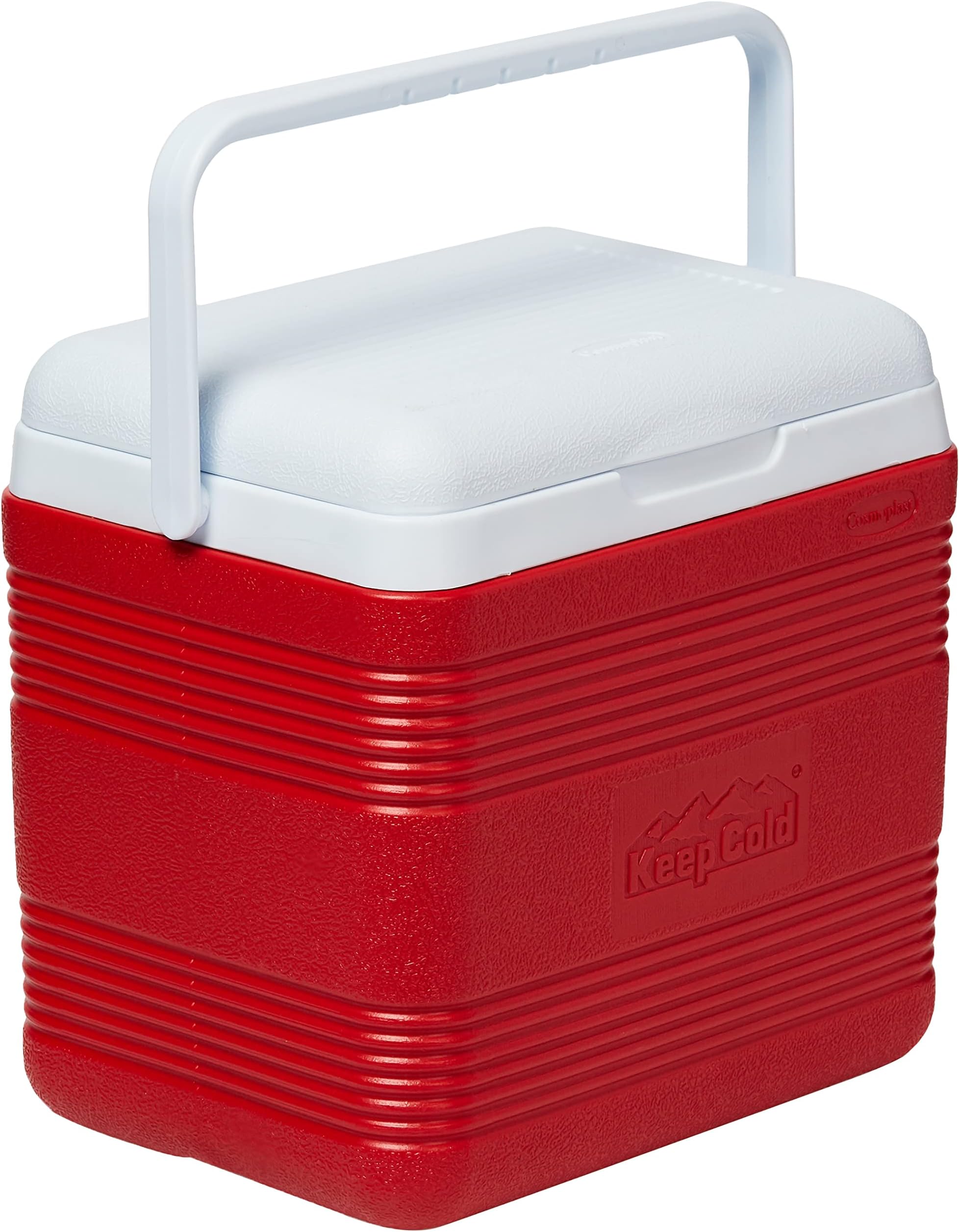 Cosmoplast MFIBXX068RD Keep Cold Plastic Cooler Icebox Deluxe 18 Liters