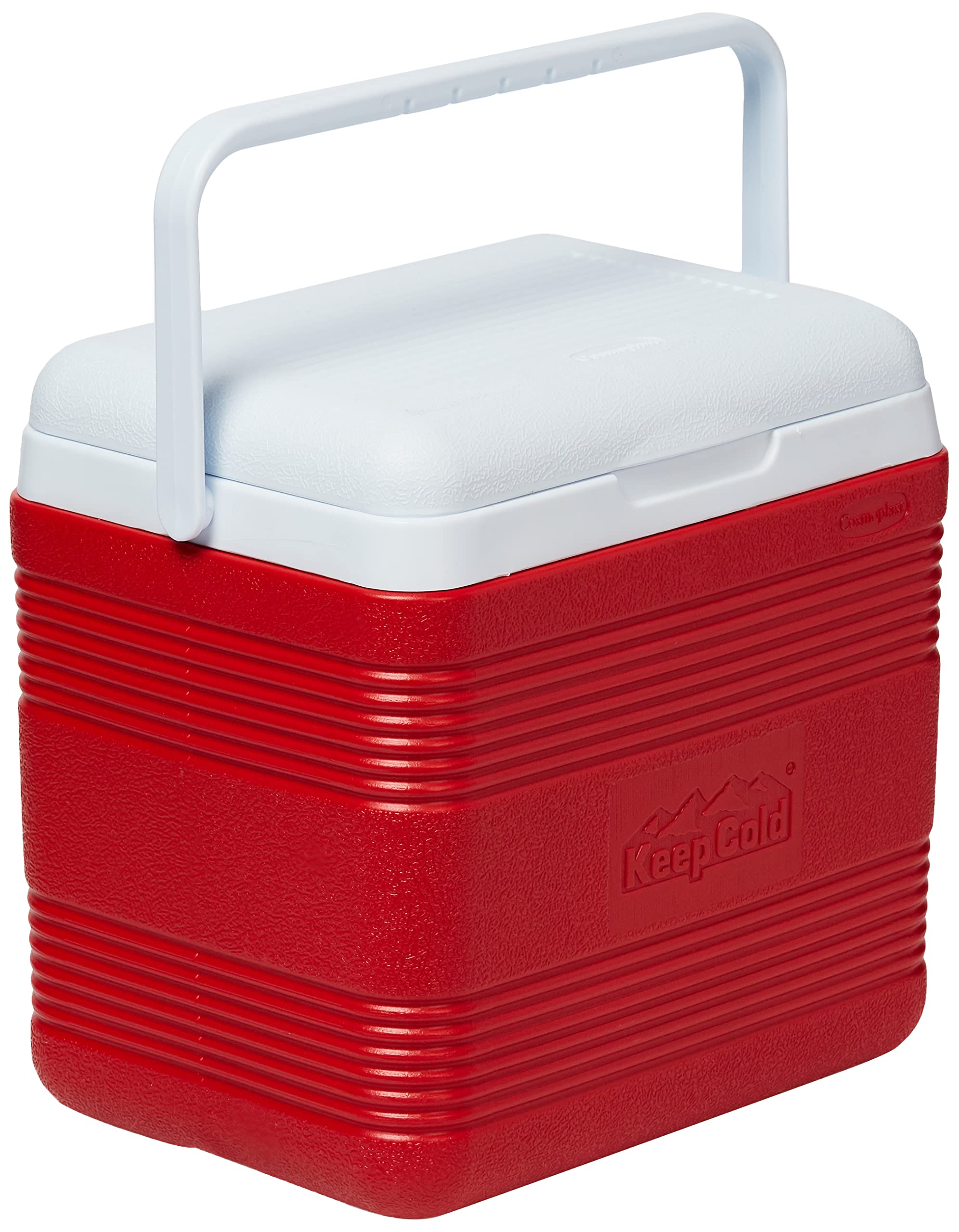 Cosmoplast MFIBXX068RD Keep Cold Plastic Cooler Icebox Deluxe 18 Liters