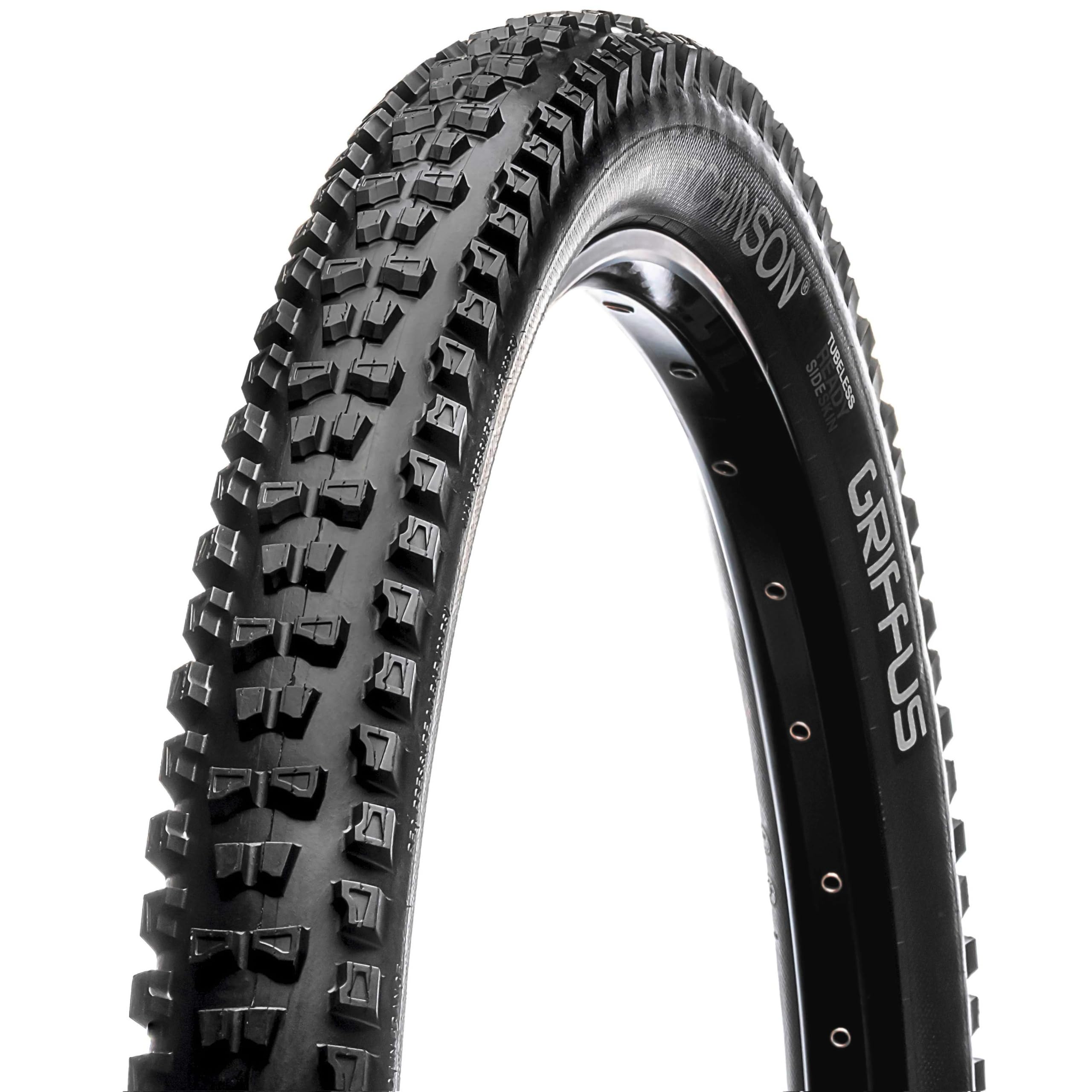 Hutchinson – Griffus 2.4 – Enduro MTB Rear Tyre – Sideskin Reinforced Sidewall – Bi-Compound – Folding Bead – Tubeless Ready – 29 x 2.40