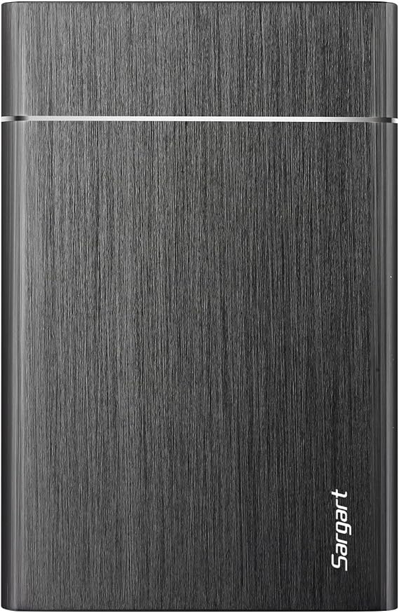 320GB Portable External Hard Drive USB3.0 Mobile HDD Storage for PC, Mac, Desktop, Laptop, Mac, Chromebook, Xbox One, Xbox 360, PS4 (Black)