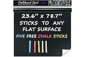 Removable & Reusable Blackboard Decal