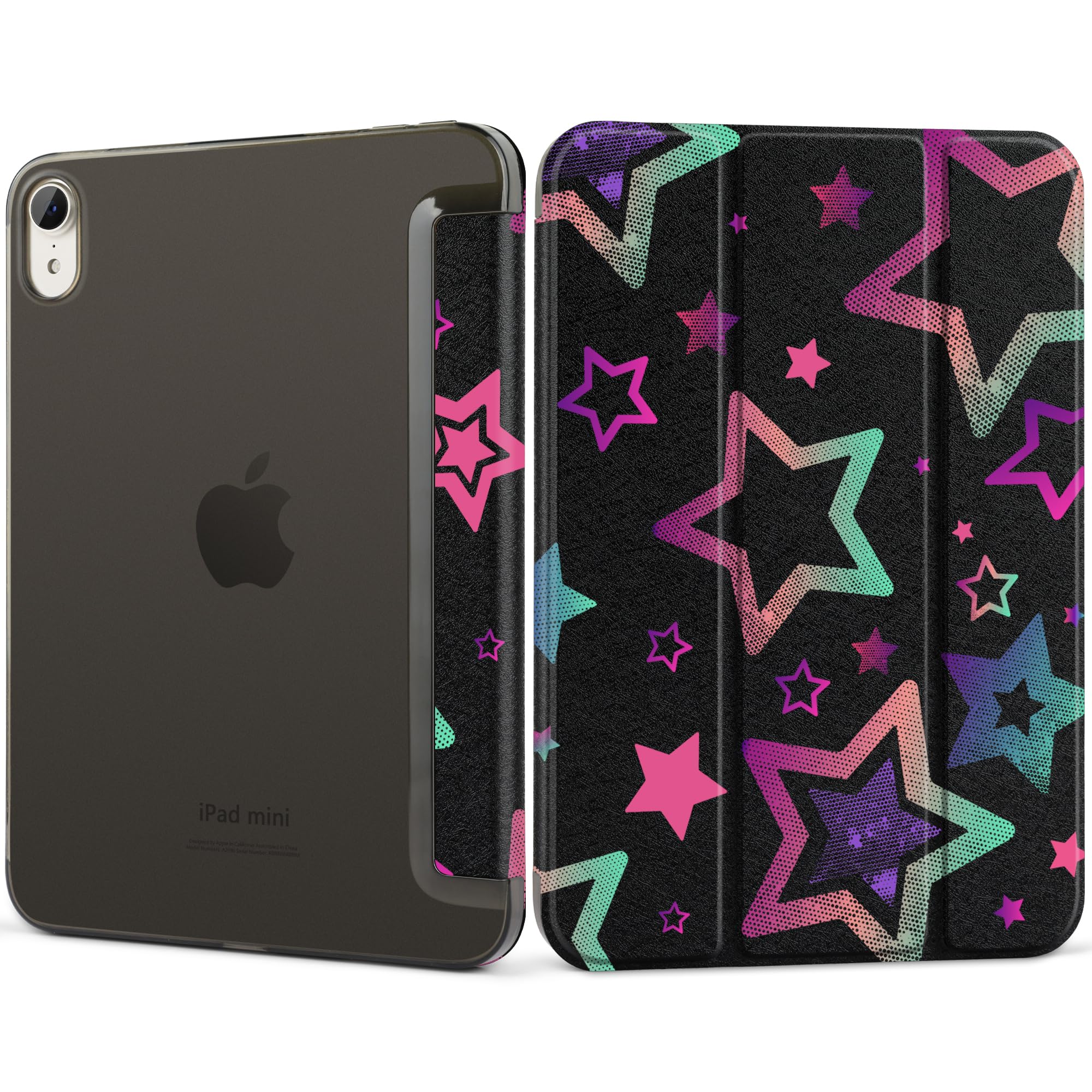 Coque iPad mini 7 antichoc rigide pour éviter les rayures avec support pliable - 8
