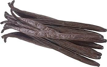 10 Mexican Vanilla Beans Whole Grade A Gourmet Vanilla Pods for Homemade Vanilla Extract and Baking from Veracruz, Mexico