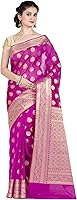 Vista 8 de Chandrakala Banarasi - Sari para mujer con blusa sin costura (1105)