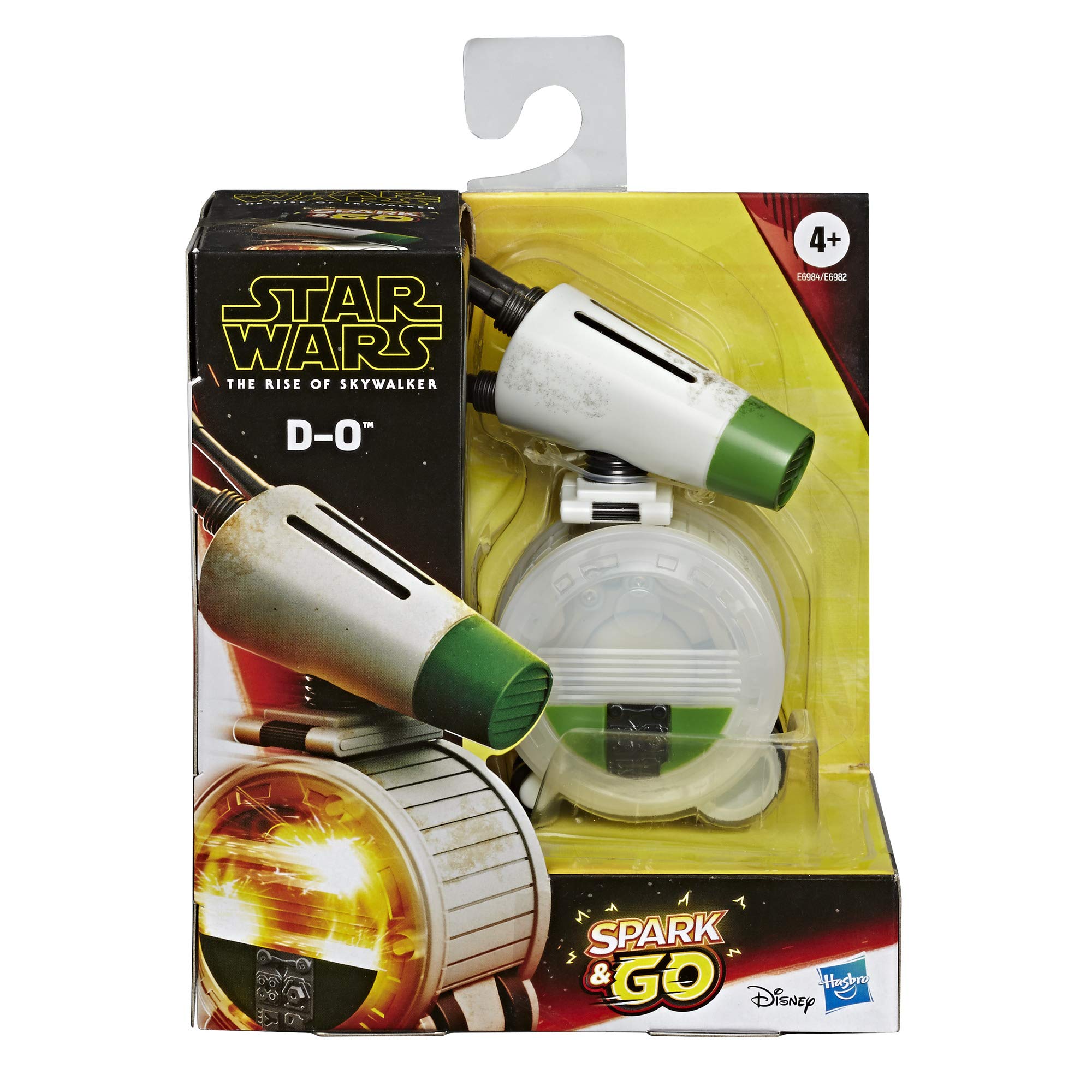 Image secondaire de Star Wars Spark and Go D-O Rolling Droid The Rise of Skywalker Rev-and-Go Sparking Interactive Toy, Toys for Kids Ages 4
