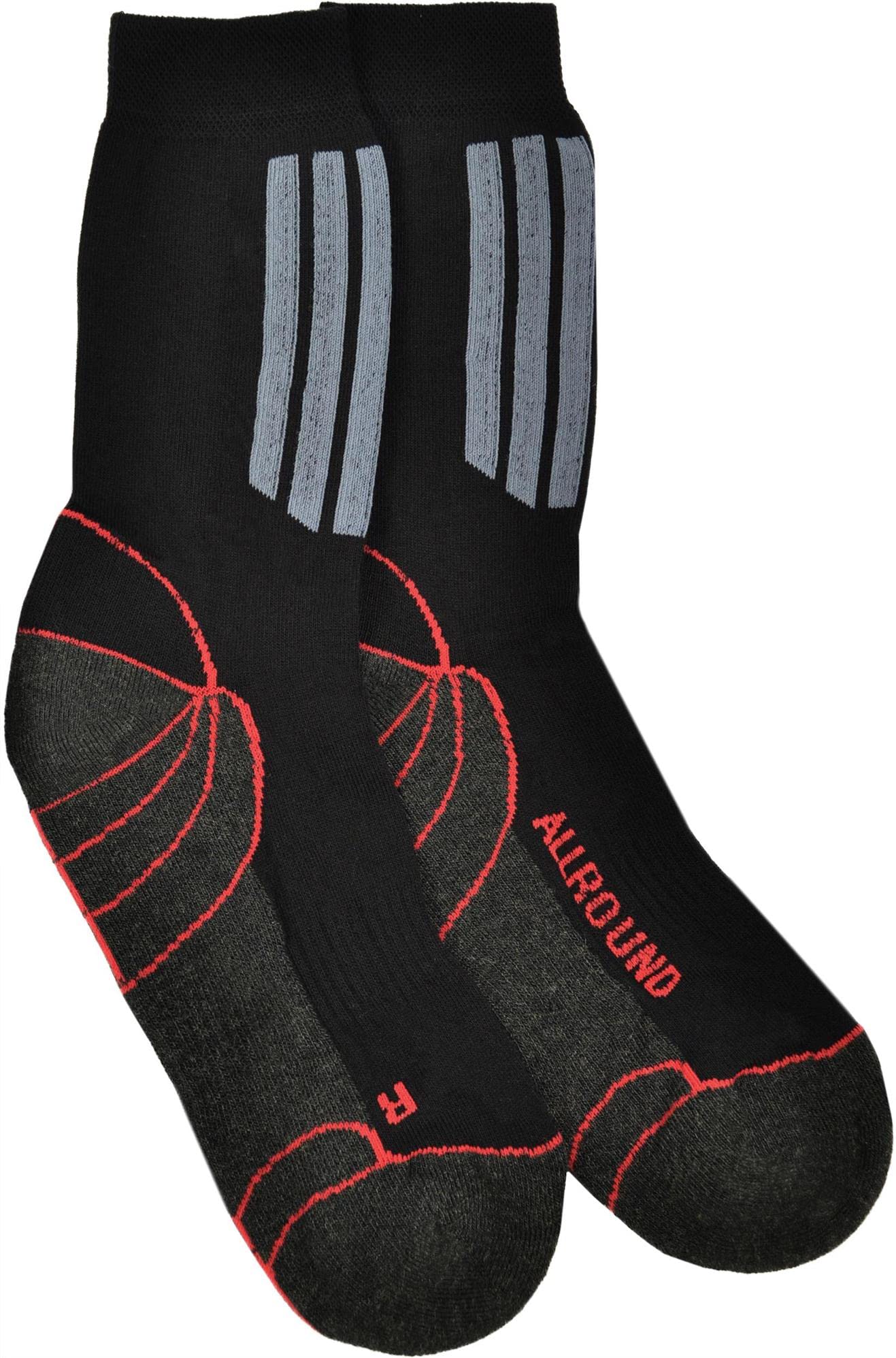 normani 6 Paar Socken mit X-Static und Coolmax, Wellness oder Sport Farbe X-Static-Allround Größe 43/46