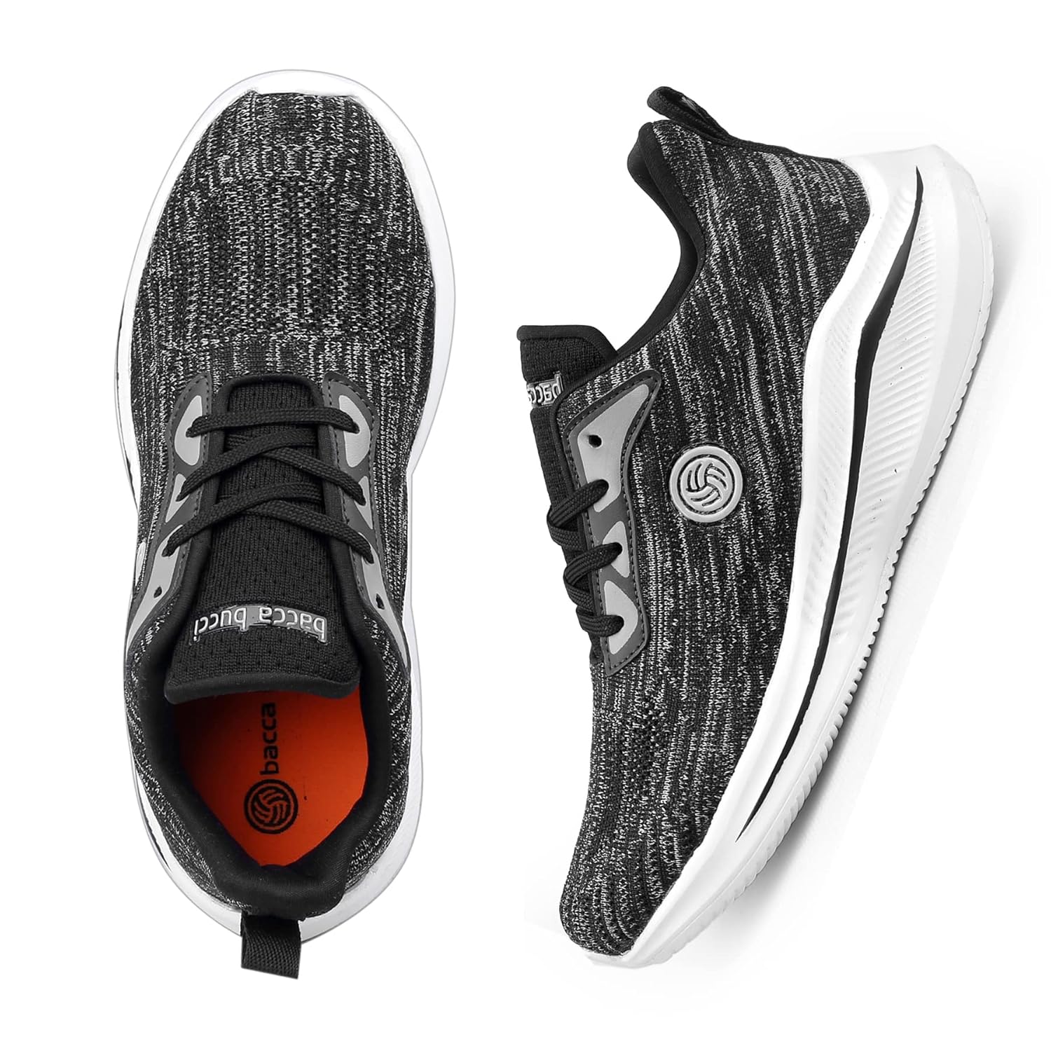 Bacca Bucci Boys or Girls Essential Knit Athletic Running Sports Sneaker Shoe | Non-Slip | Light-Weight Sneakers| Breathable (Age: 8 Year to 12 Years) 4 81sCis7hrmL. SL1500