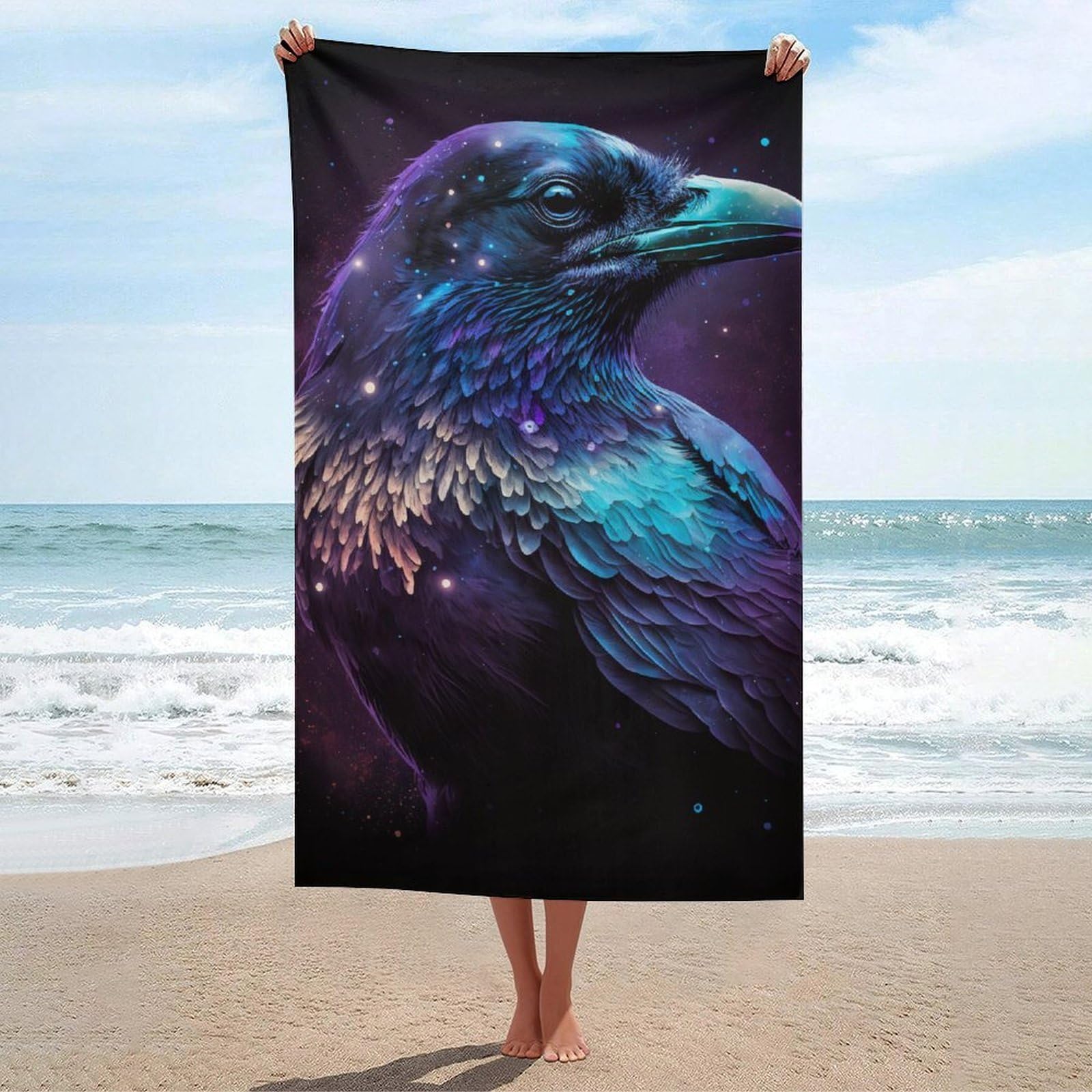 Serviette de plage à séchage rapide légère pour la natation