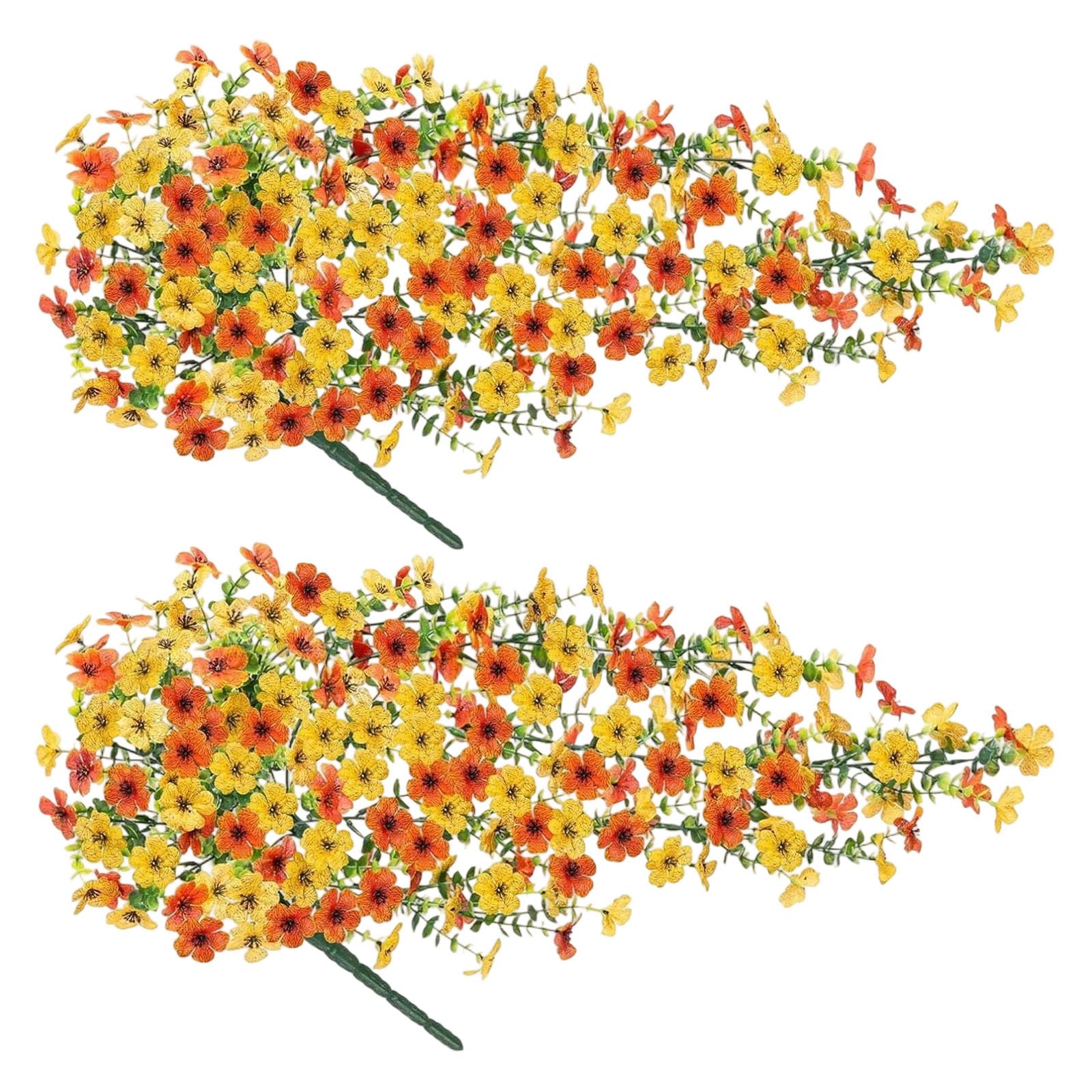 Woedpez Maintenance Frees Artificial Silk Eucalyptuses and Morning Glory Wall Hanging for Wedding Outdoor Home Decoration Artificial Eucalyptuses Wall Hanging