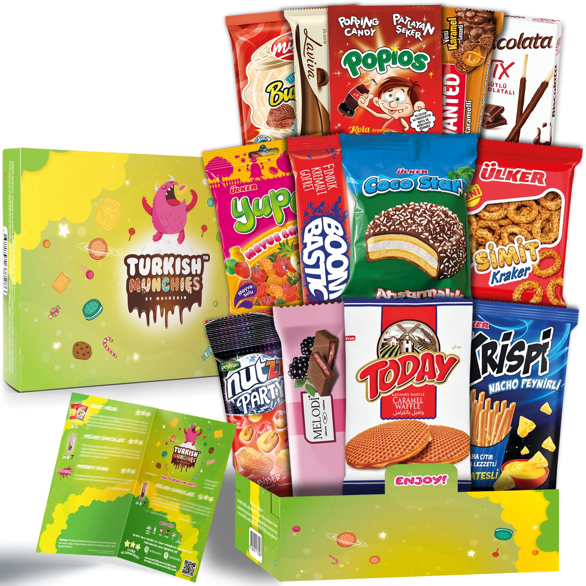 Buy Midi Premium International Snacks Box Premium and Exotic American Alike Retro Turkish