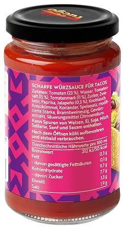 Taco Sauce Hot 200 ml