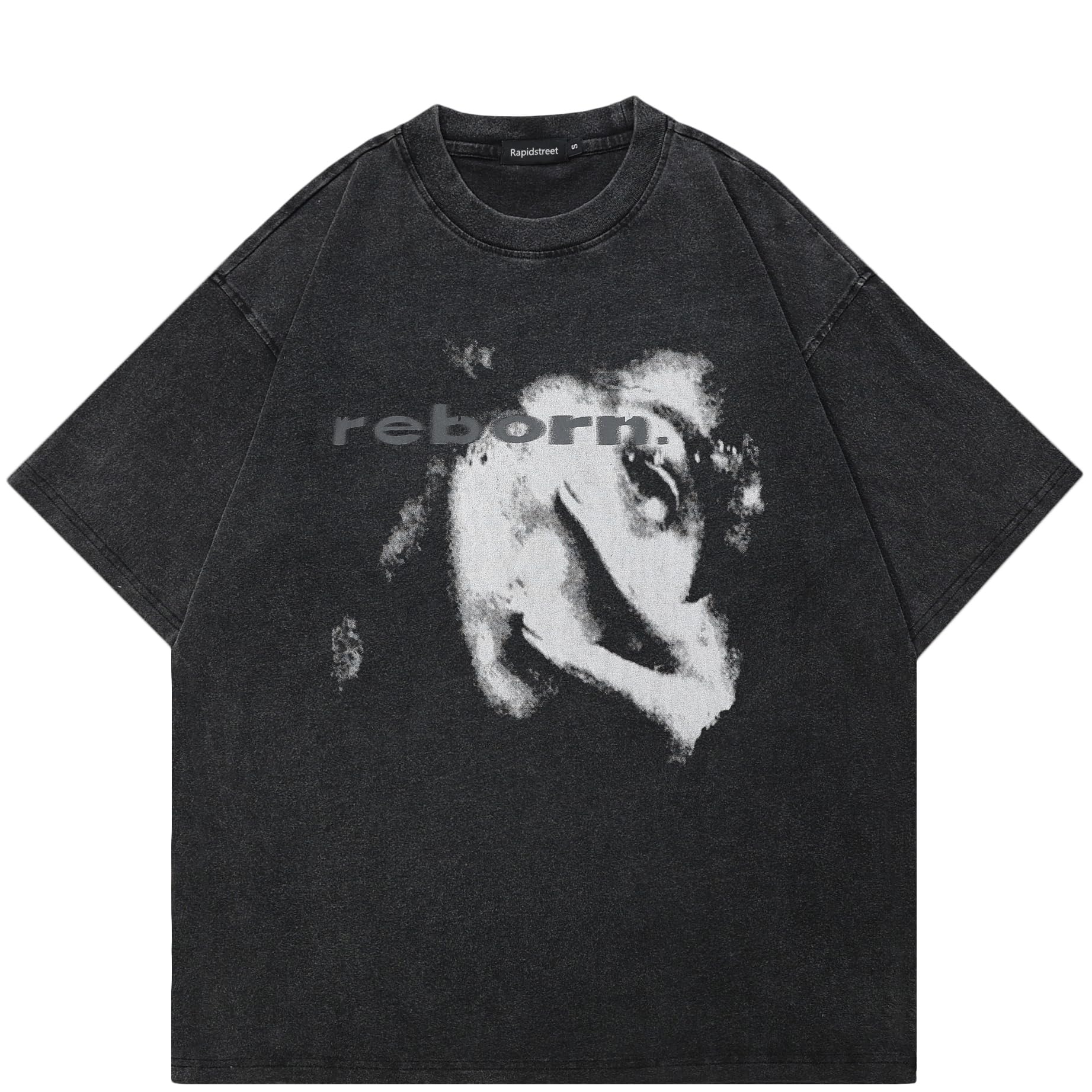 T-Shirt Streetwear Aesthetic Graphic Eyes Relaxed Tee
