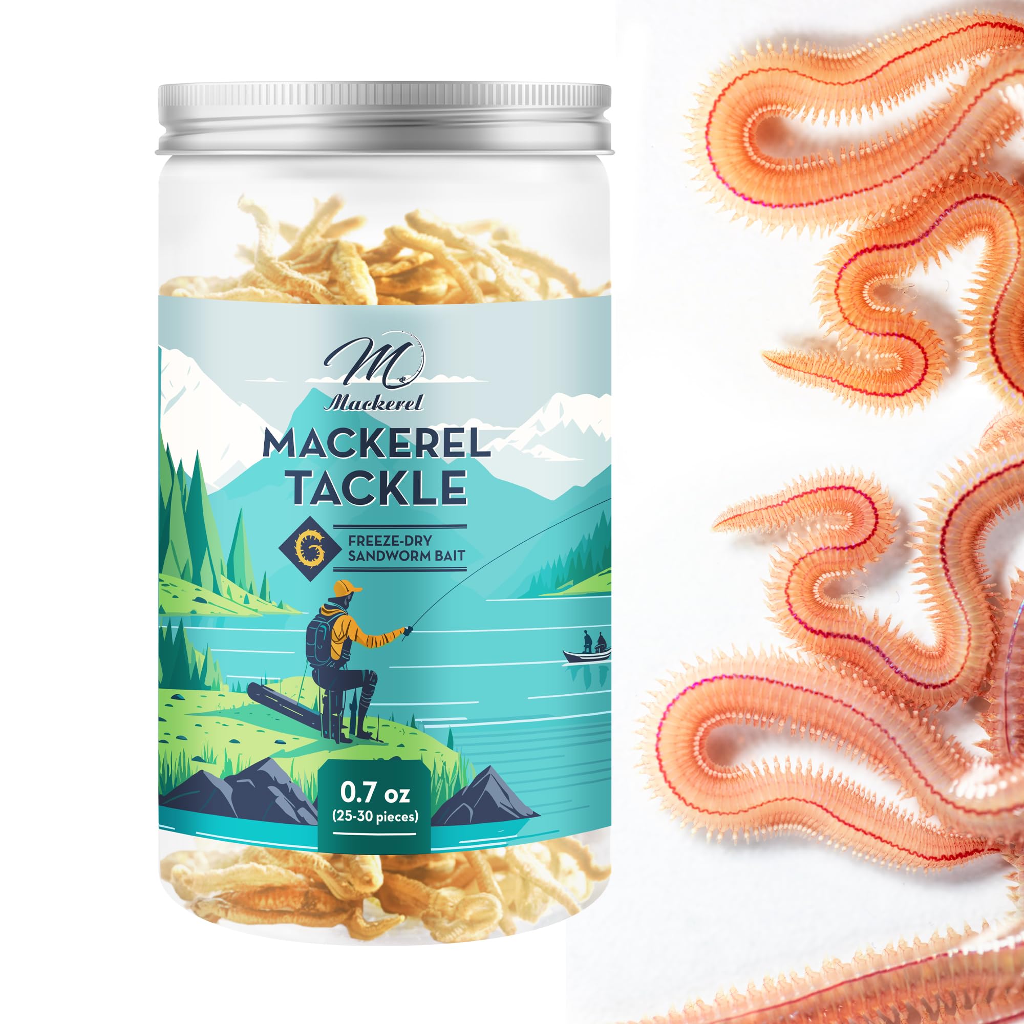 Best Fishing Bait: Mackerel's Sandworm Bait