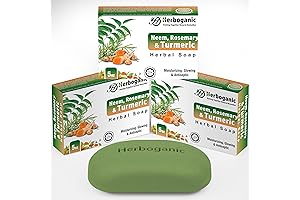 NEEM, ROSEMARY & TURMERIC Toning Yoni & Body Bar Soap: For Skin...