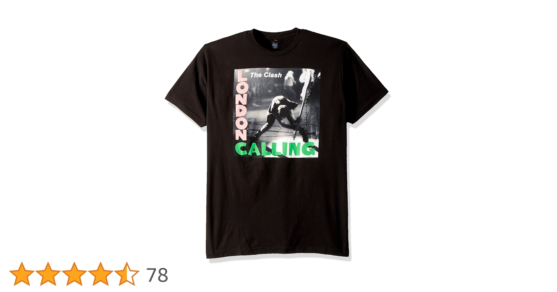 ビンテージThe Clash London Calling Tシャツ The Clash - London Calling 1979 Vintage Style T-shirt