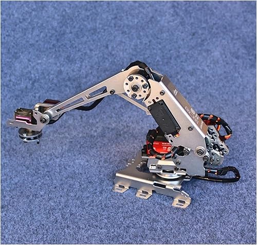CIRONI Robotic 6DOF Robot Arm Kit Metal Brazo robótico, brazo mecánico sin montar con 44.1 lbs Digital Servos Robot Kit