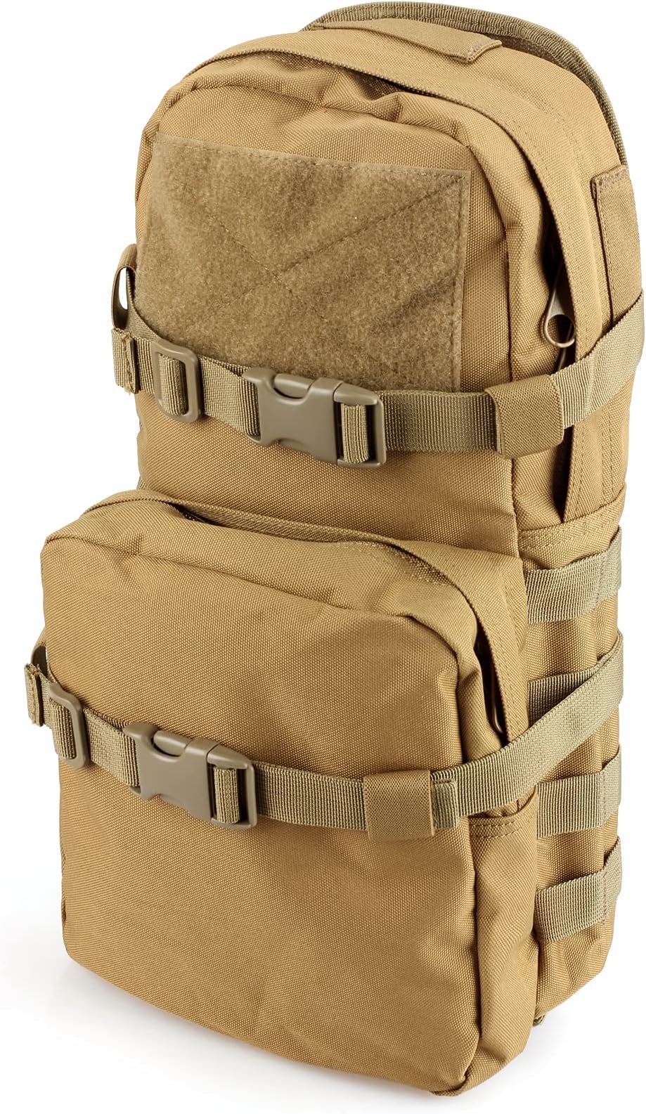 LIVANS Tactical Hydration Pack Molle Hydration Carrier Military Hydration Pouch 3L Water Bladder Holder for Tactical Backpack Plate Carrier(Bladder Not Included)