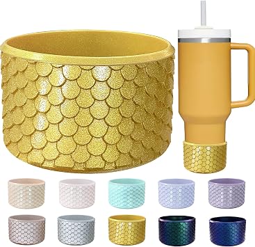 Silicone Boot for Stanley Cup 20-40 Oz,for Hydroflask Boot 12-24 Oz,for IceFlow 20-30 Oz,for Owala Tumbler 40 oz,Bottom Protector for Stanley Boot for Stanley Cup Accessories