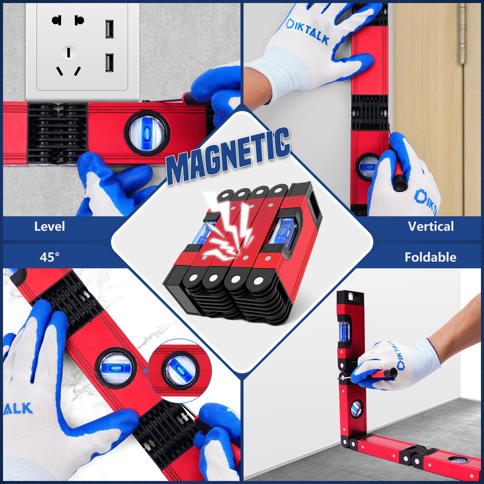 28 Inch Folding Level - Precision & Portable -6