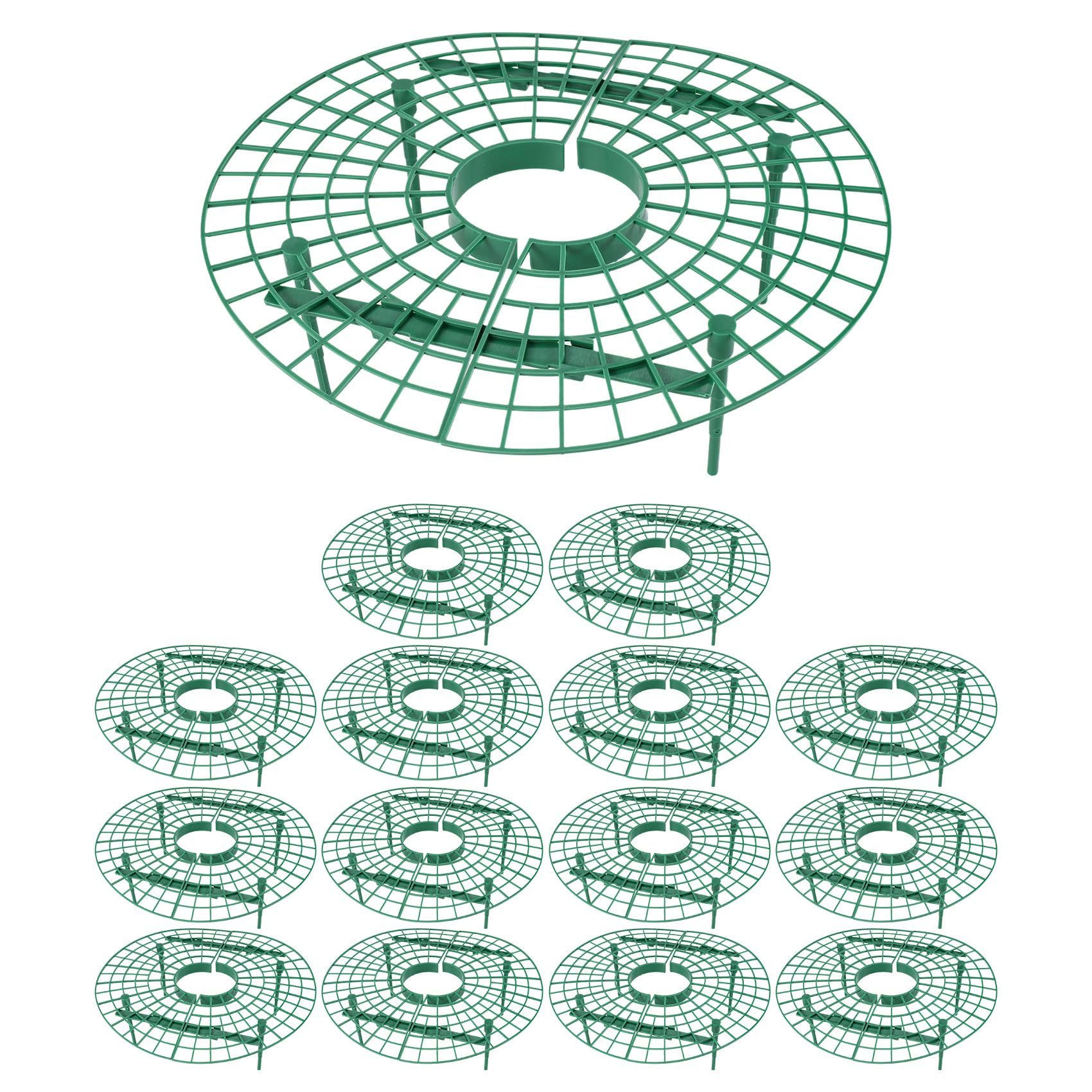 NIZEAMI 15 Pack Strawberry Plant Supports Strawberry Growing Support Rack Avoid Rot Frame Strawberry Growing Tool