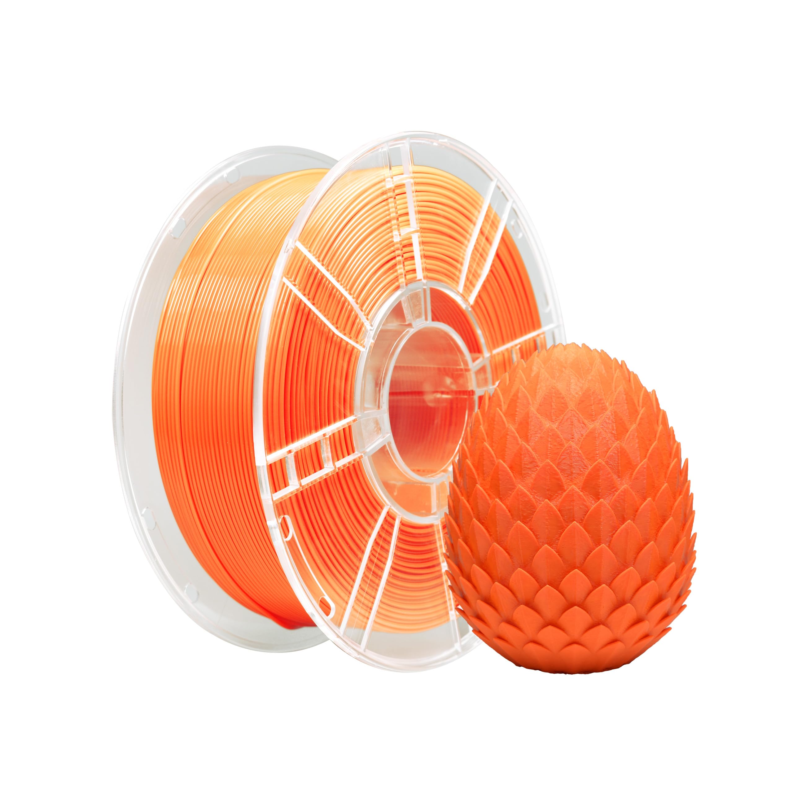 Filament PETG iBOSS 1.75mm orange 1kg pour impression 3D stable - 8