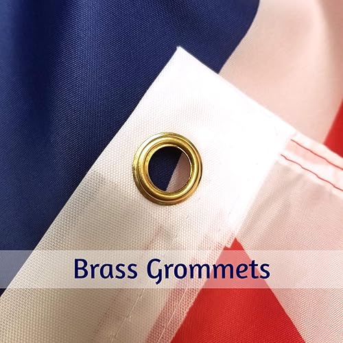 Miniatura 6 de Bandera de El Salvador, 100% poliéster, 3x5, doble costura, interior, azul y blanco, para el Día de la Independencia de El Salvador