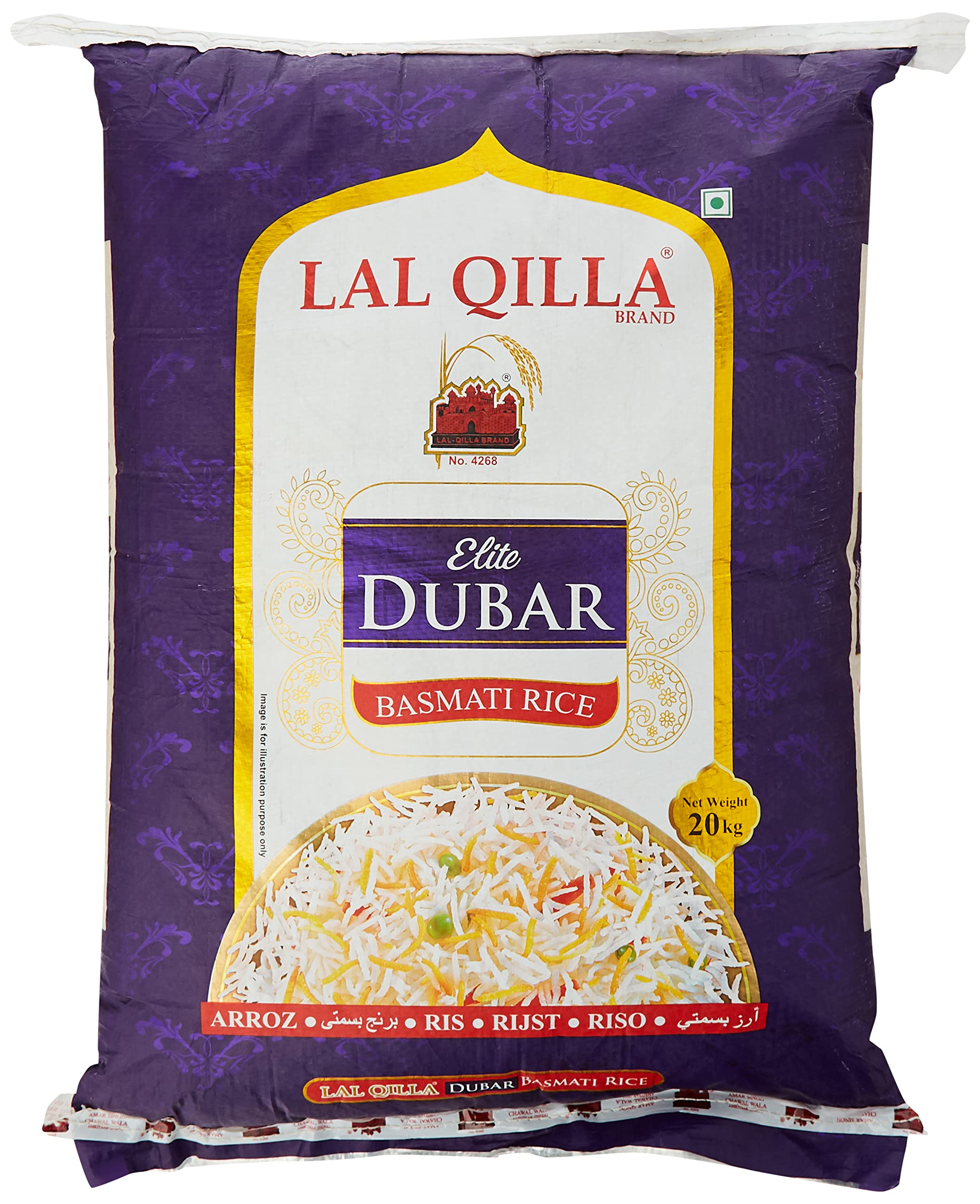 Lal QillaDubar Basmati Rice 20 kg