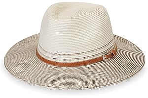 Wallaroo Hat Company Women's Petite Kristy Fedora: Small Crown Fedora for UV Sun Protection