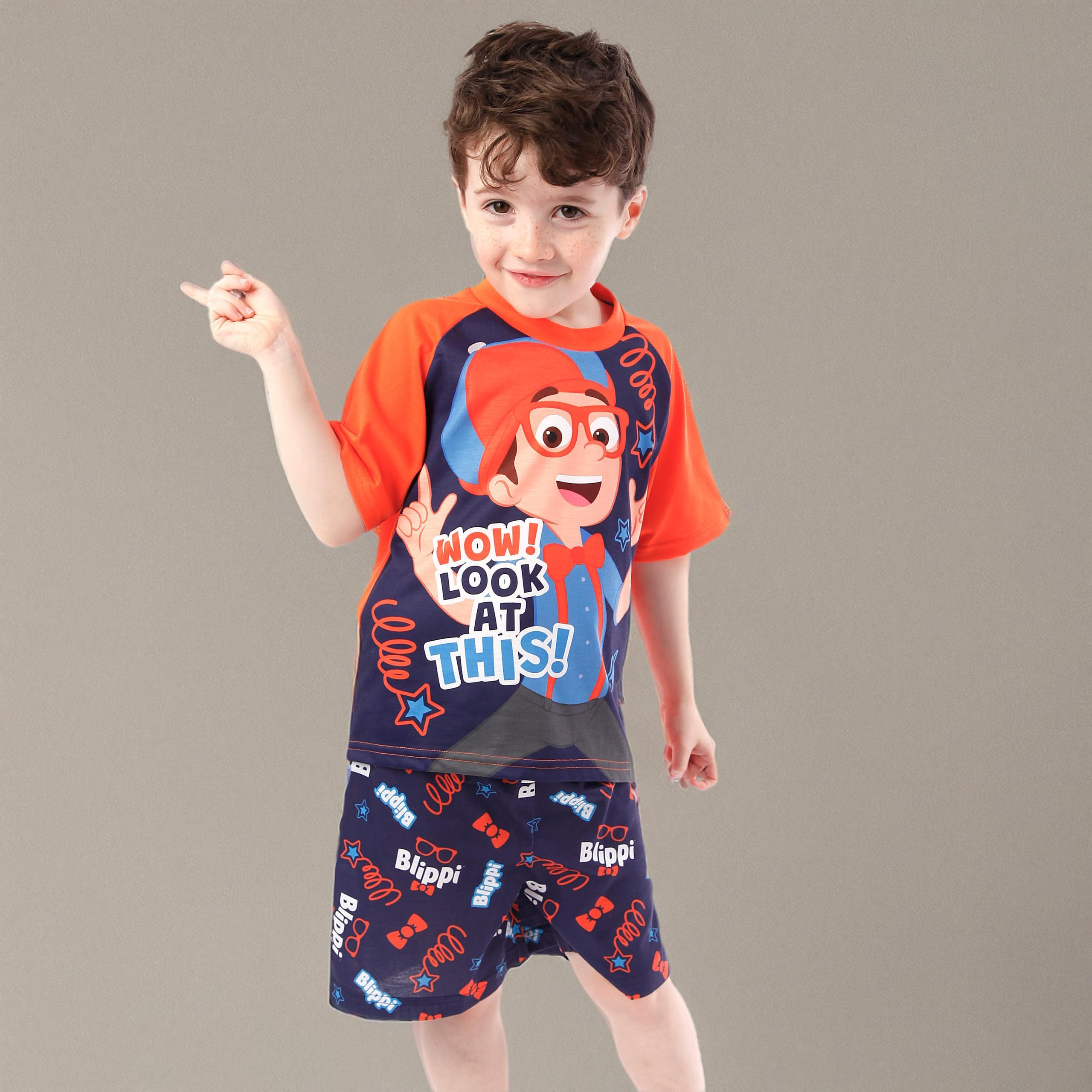 Blippi Pigiama Pigiami per Ragazzi | Pigiamone Ragazzo
